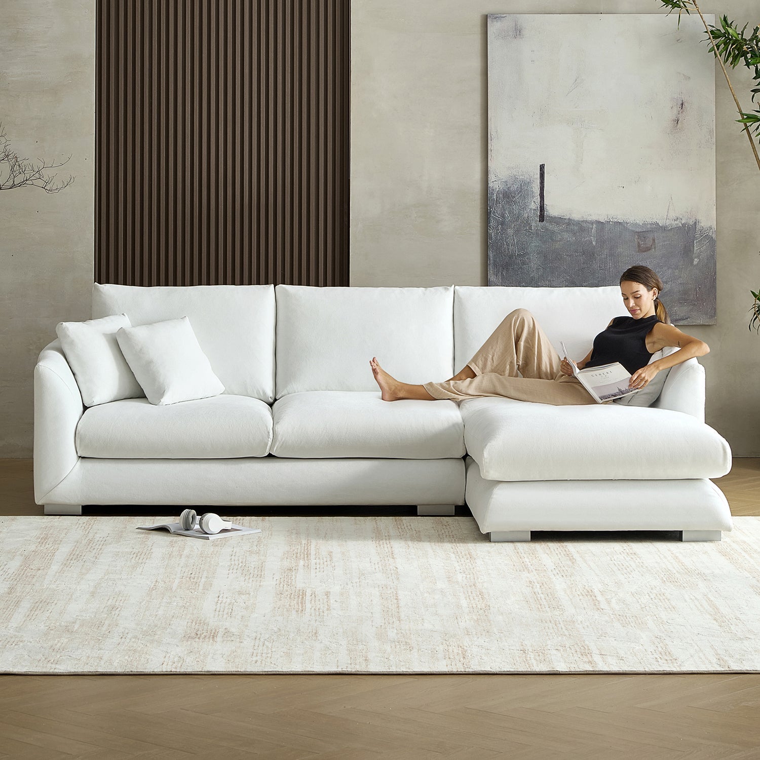 sectional - Feathers Sectional - MC - Mario Capasa