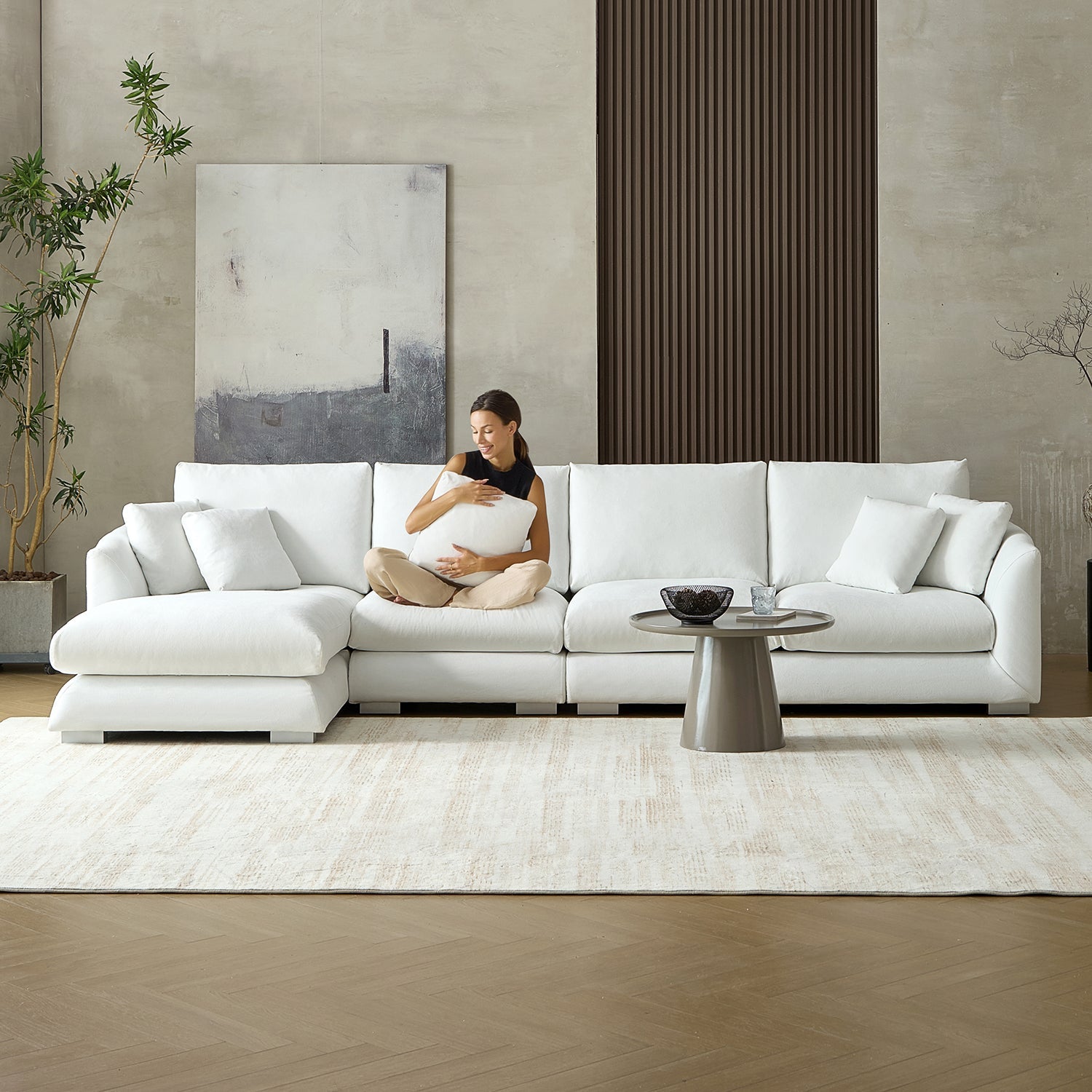 sectional - Feathers Sectional - MC - Mario Capasa