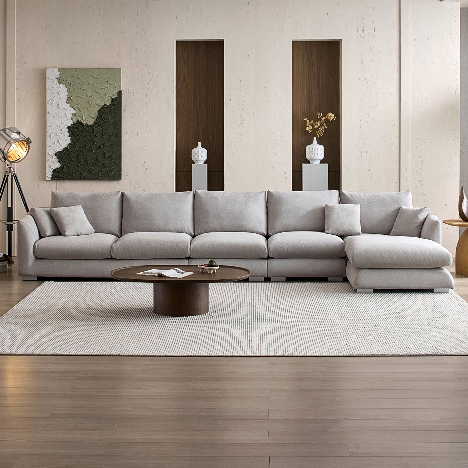 sectional - Feathers Sectional - MC - Mario Capasa