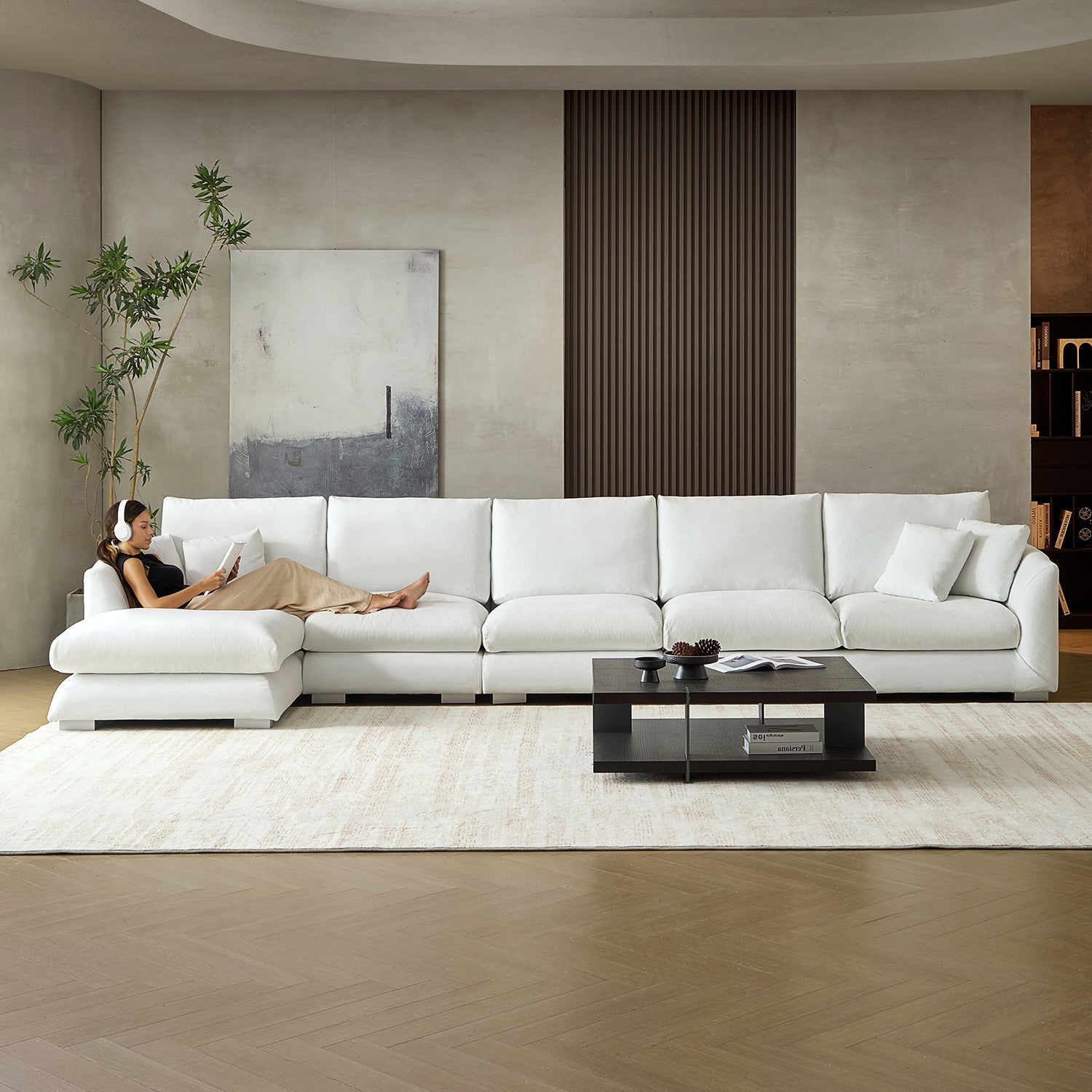 sectional - Feathers Sectional - MC - Mario Capasa