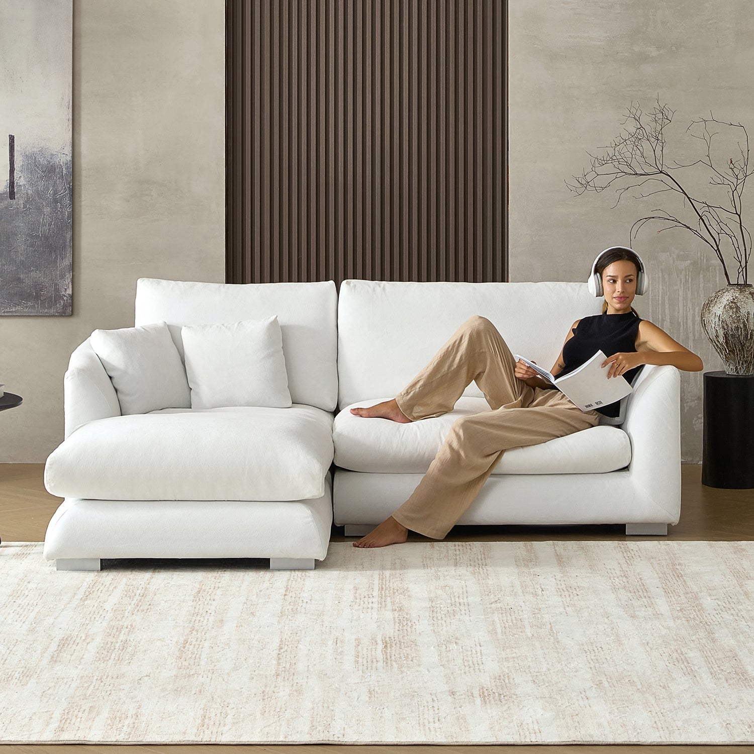 sectional - Feathers Sectional - MC - Mario Capasa