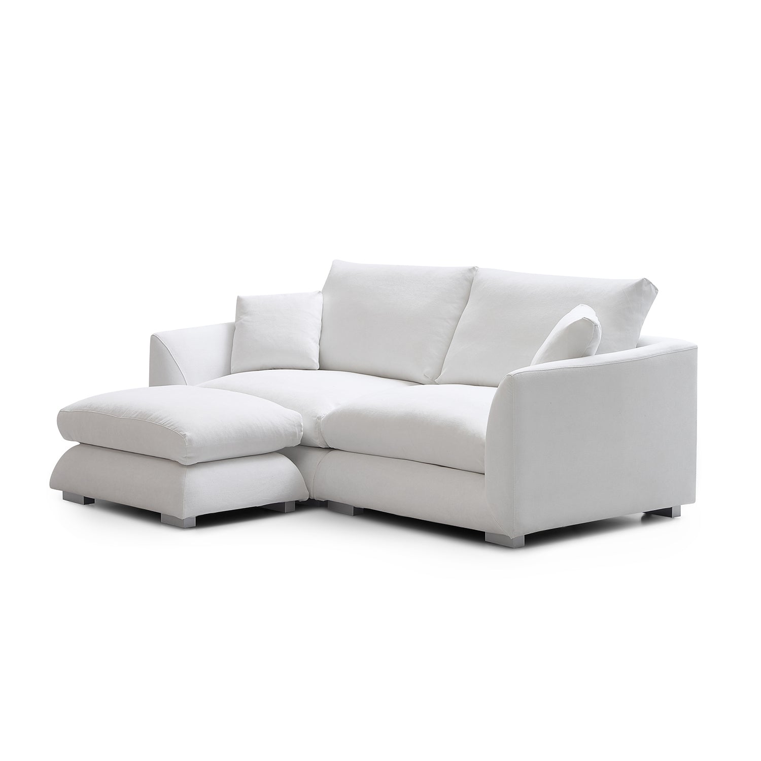 Sofa - Feathers Sofa + Ottoman - MC - Mario Capasa