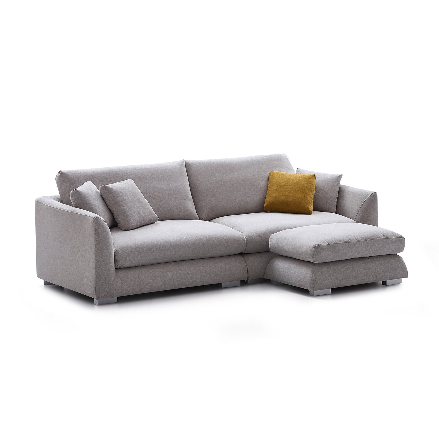 Sofa - Feathers Sofa + Ottoman - MC - Mario Capasa