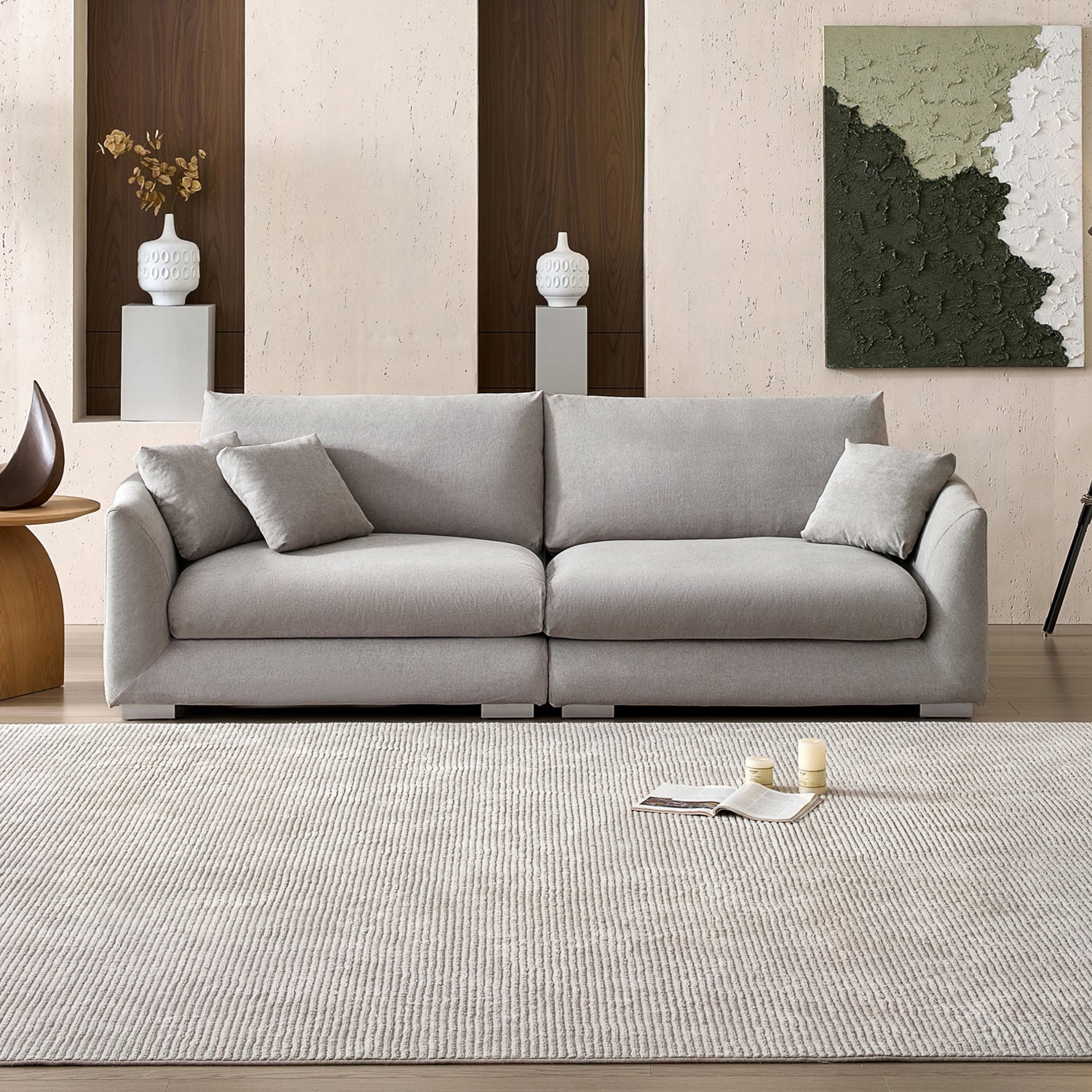 Sofa - Feathers Sofa - MC - Mario Capasa