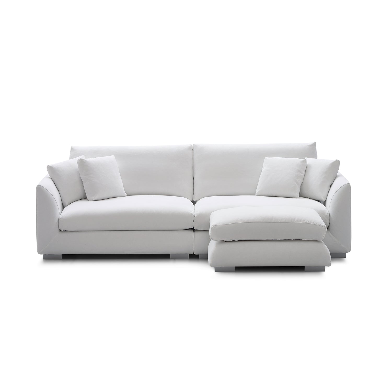Sofa - Feathers Sofa + Ottoman - MC - Mario Capasa