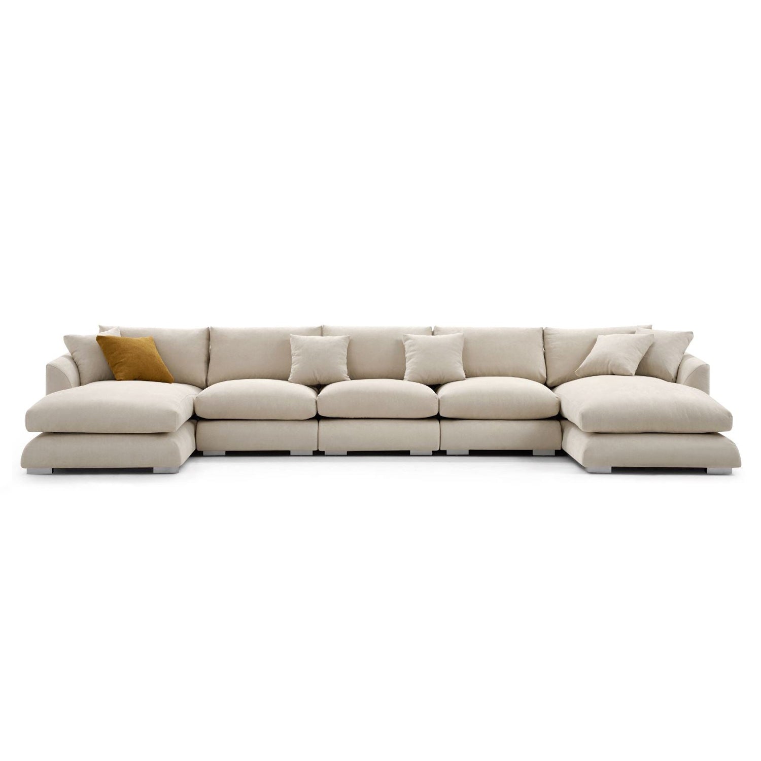 sectional - Feathers U - Sectional - MC - Mario Capasa