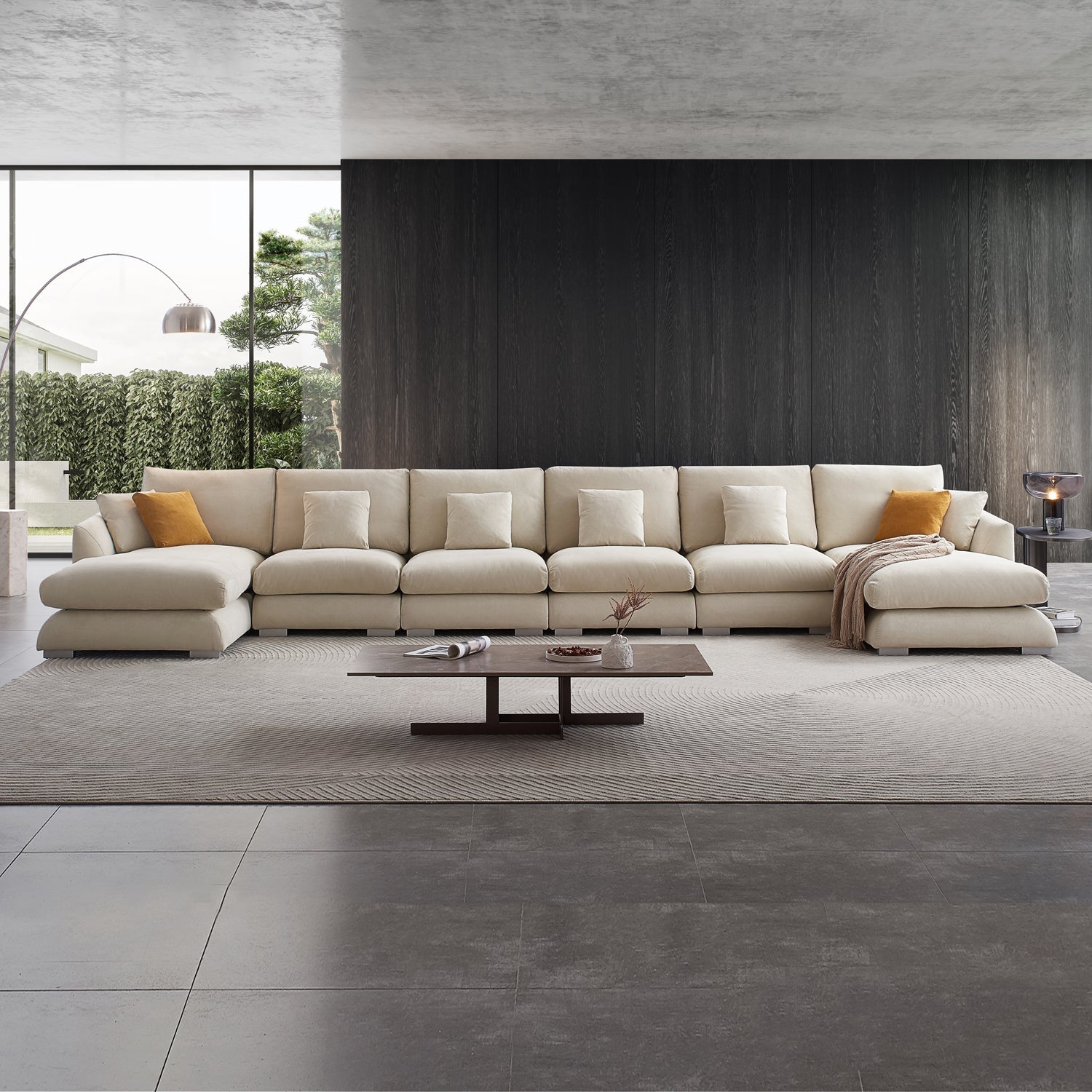 sectional - Feathers U - Sectional - MC - Mario Capasa