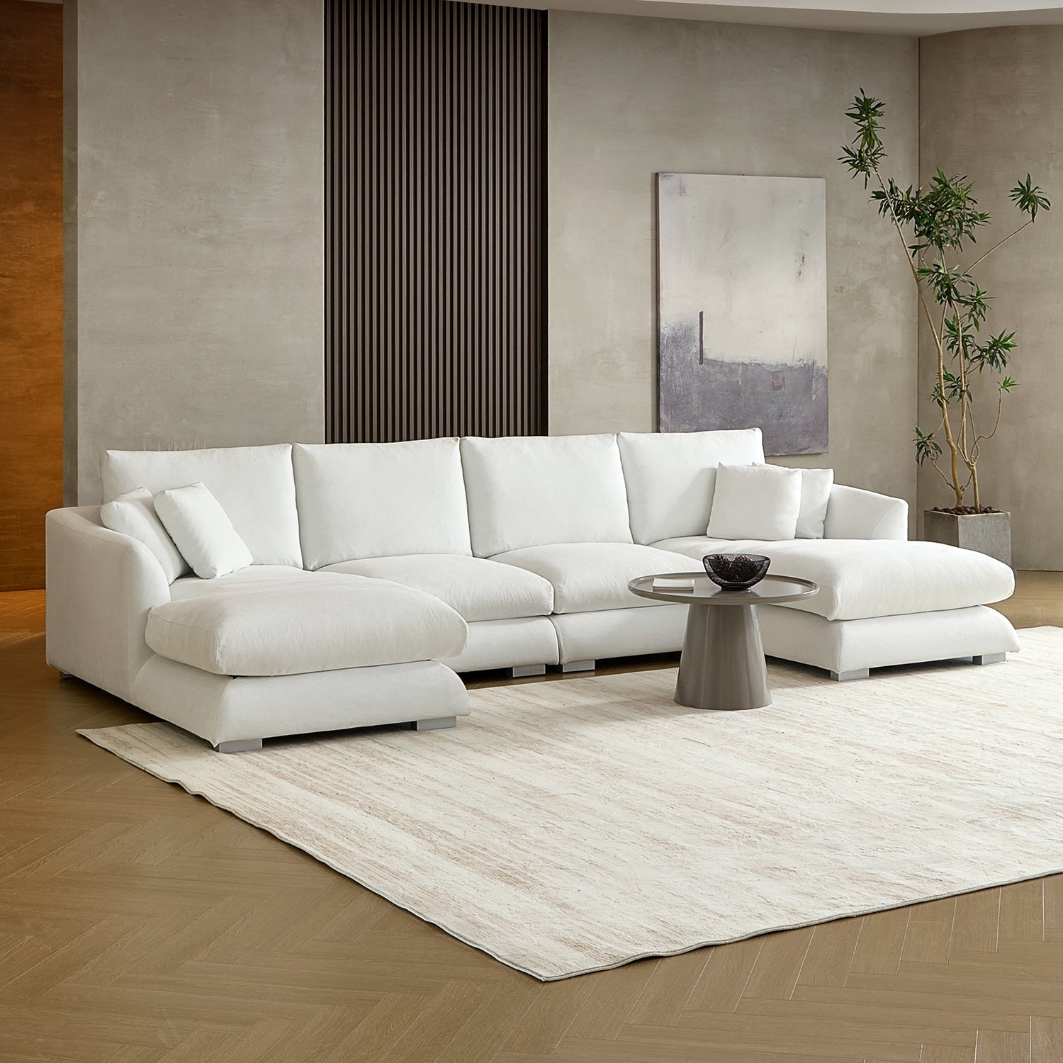 sectional - Feathers U - Sectional - MC - Mario Capasa
