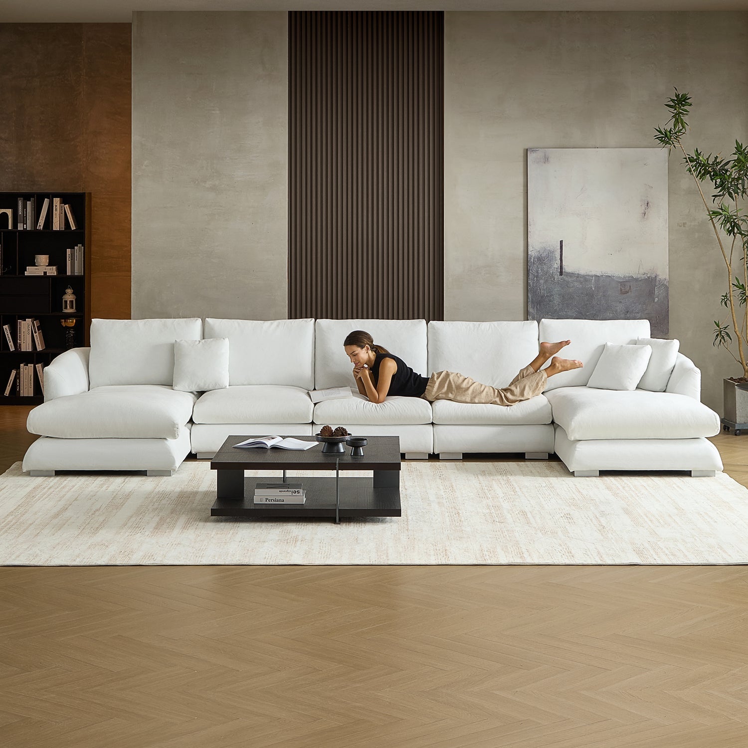 sectional - Feathers U - Sectional - MC - Mario Capasa