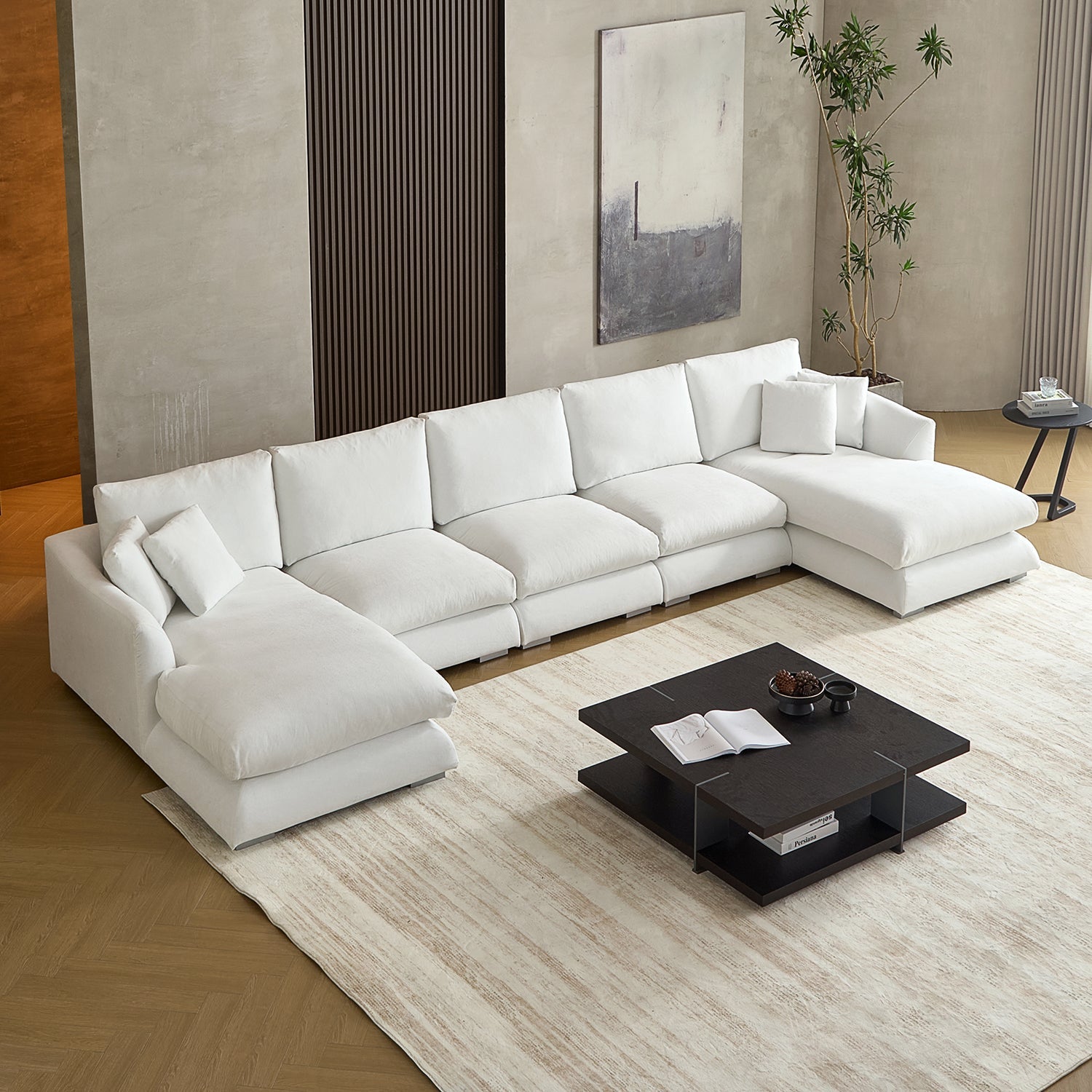 sectional - Feathers U - Sectional - MC - Mario Capasa