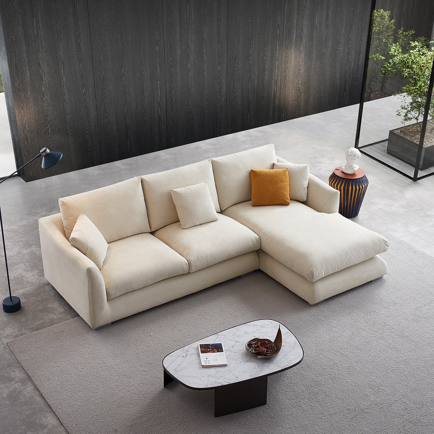 sectional - Feathers Sectional - MC - Mario Capasa