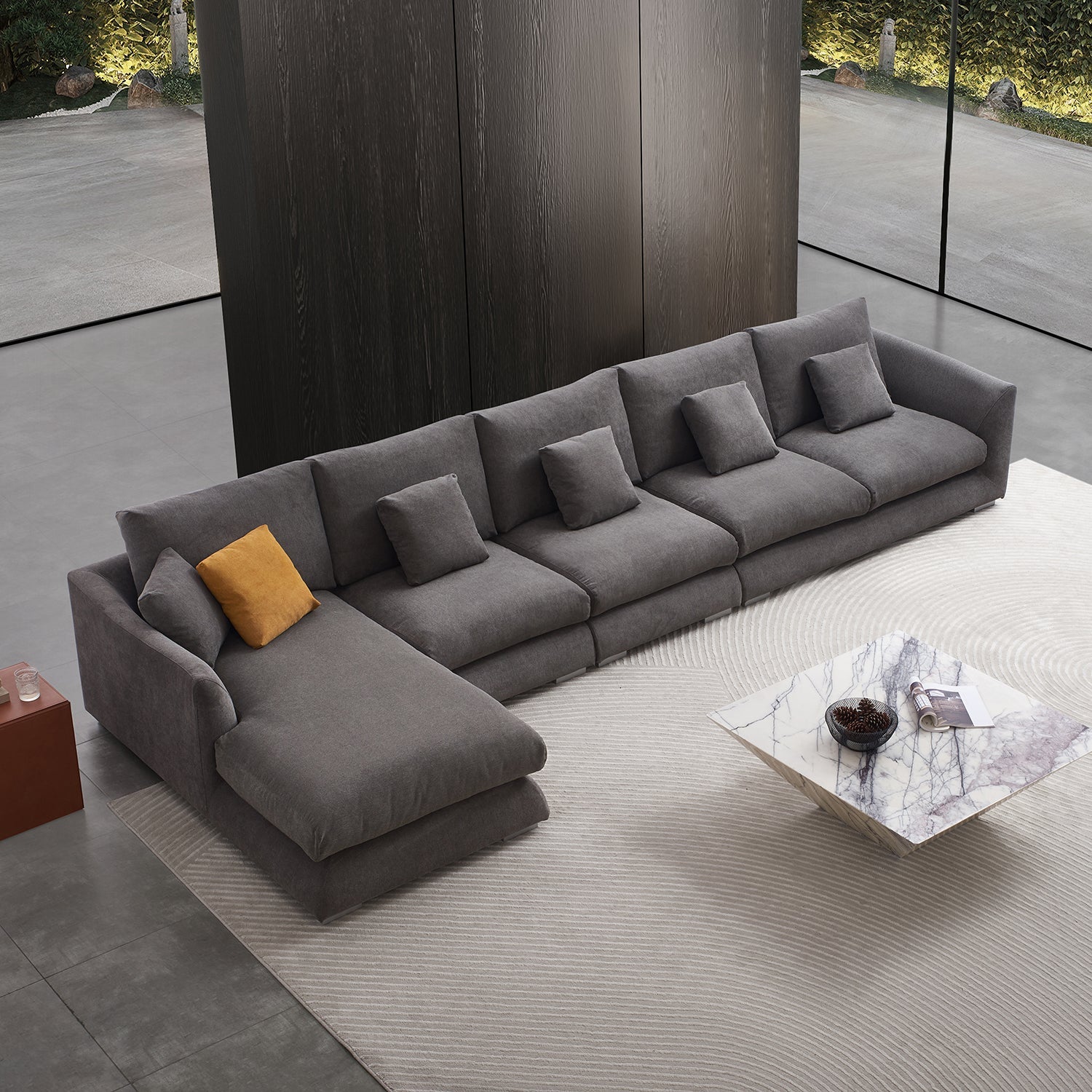 sectional - Feathers Sectional - MC - Mario Capasa