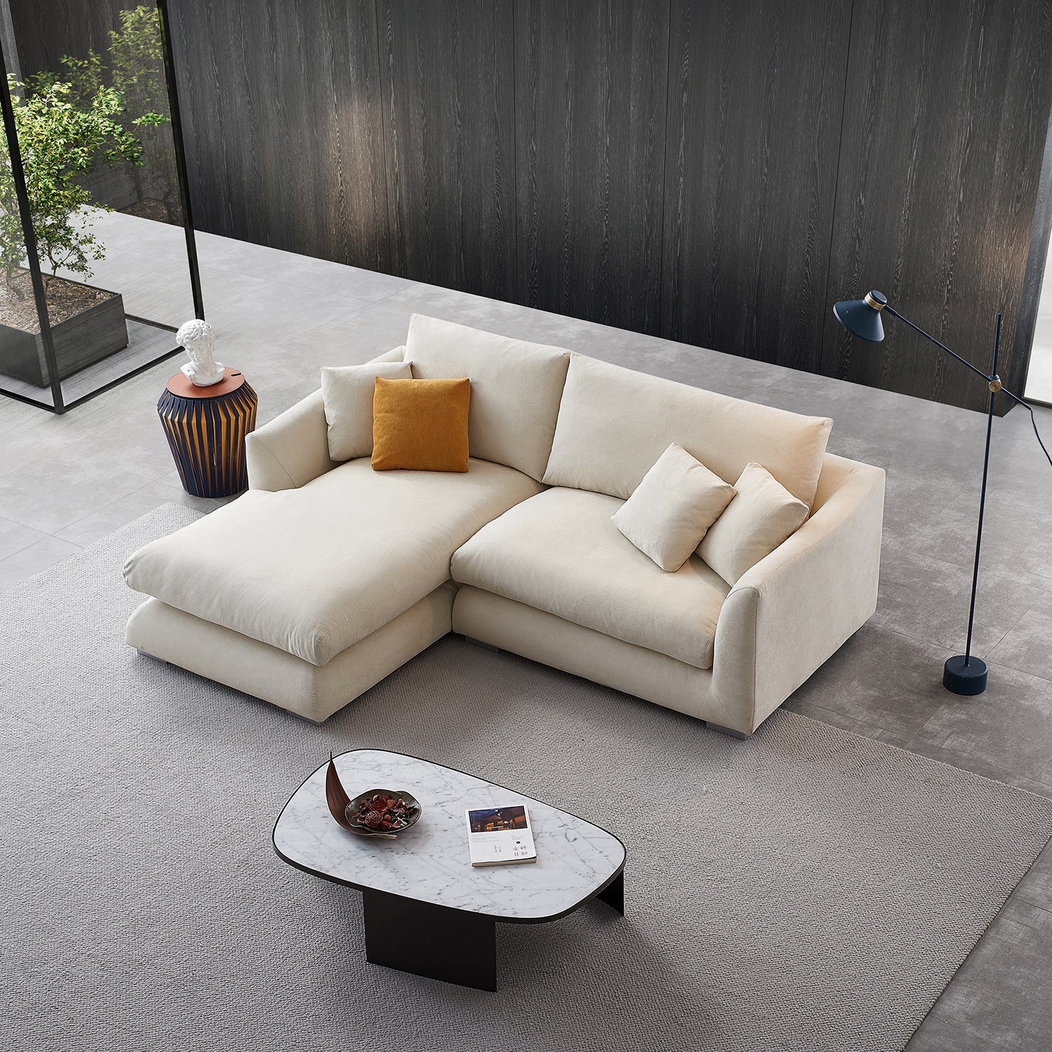 sectional - Feathers Sectional - MC - Mario Capasa