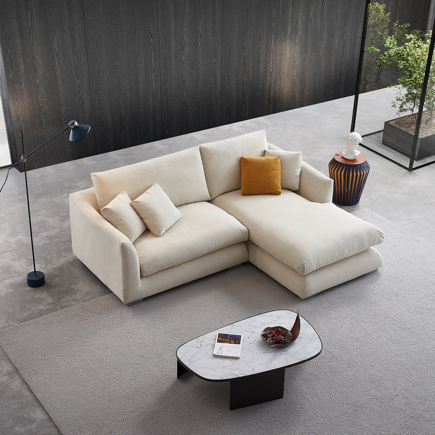 sectional - Feathers Sectional - MC - Mario Capasa