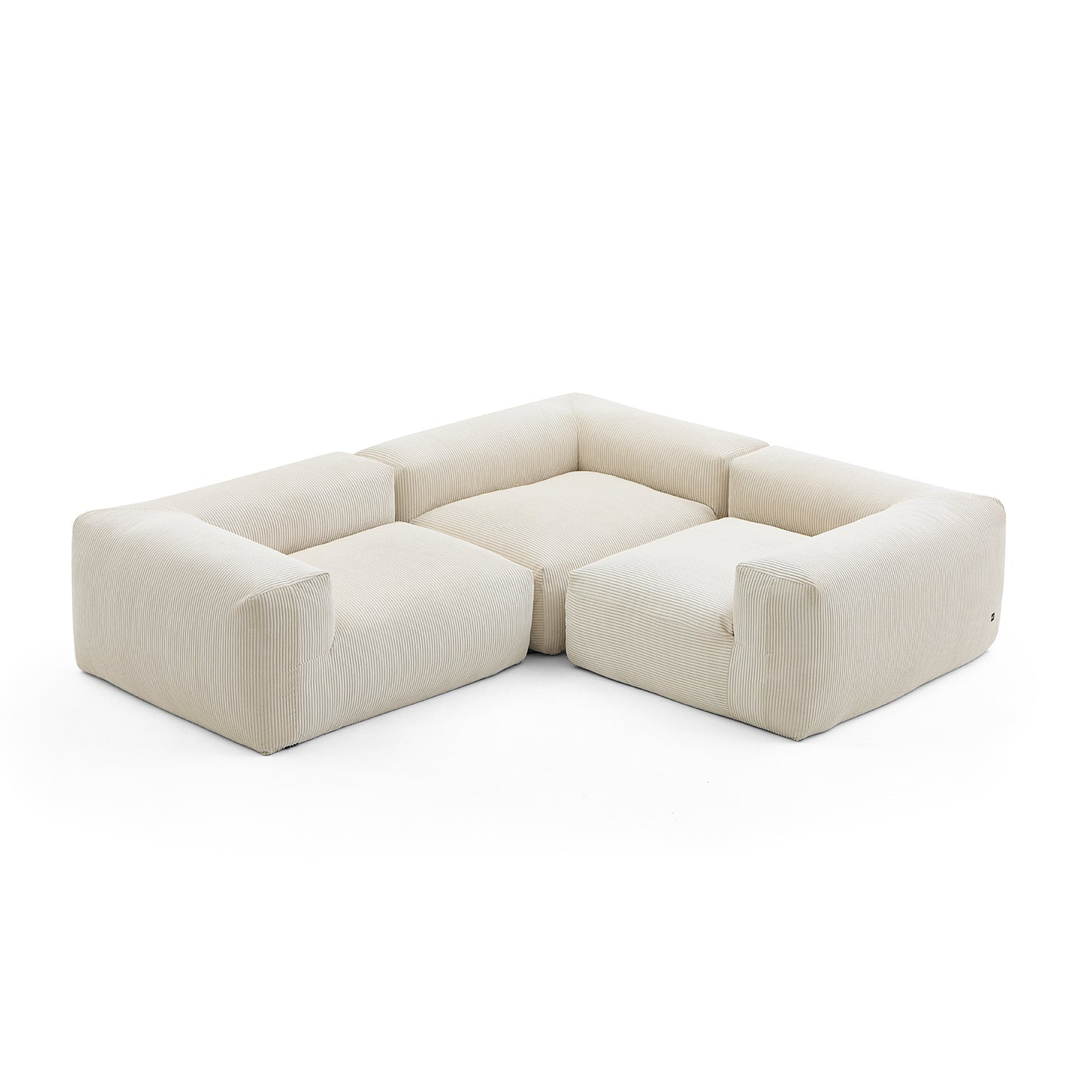 Modular Sofa - Mellow Closed L Sectional - MC - Mario Capasa