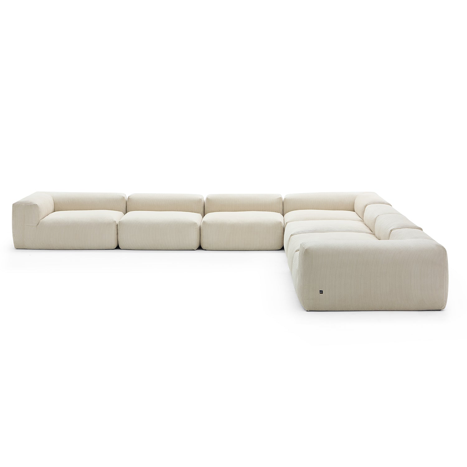 Modular Sofa - Mellow Closed L Sectional - MC - Mario Capasa