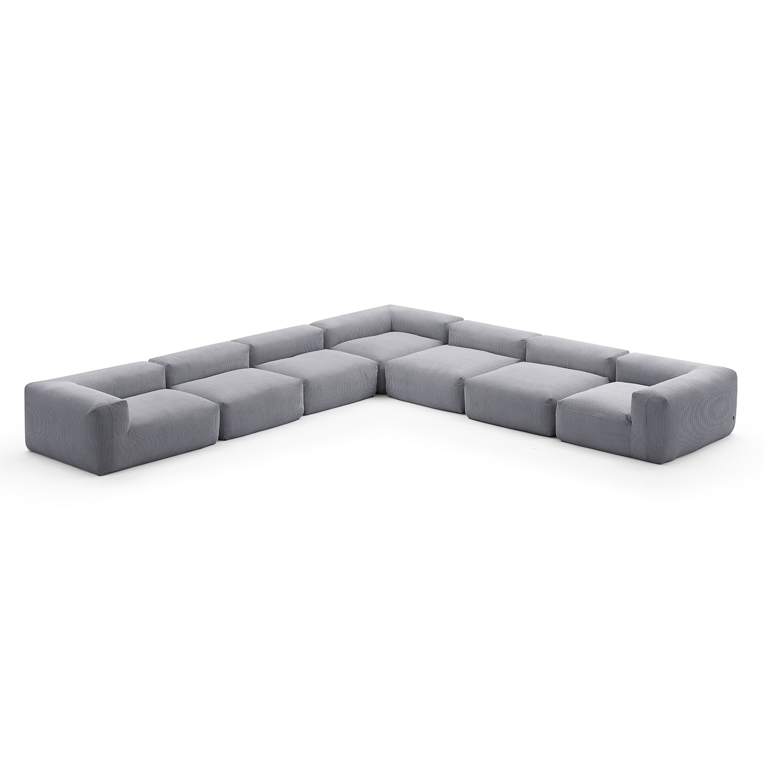 Modular Sofa - Mellow Closed L Sectional - MC - Mario Capasa
