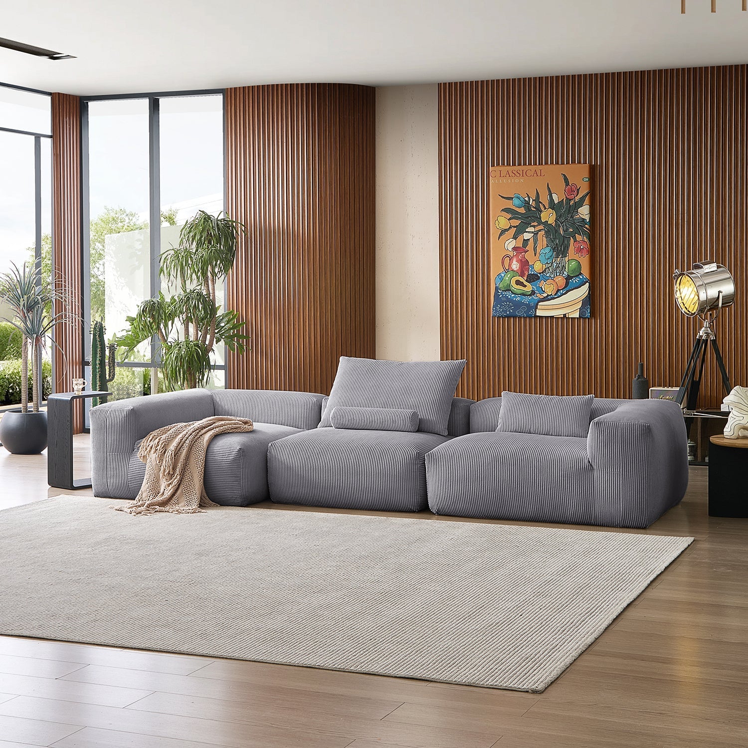 Modular Sofa - Mellow Closed Sectional - MC - Mario Capasa