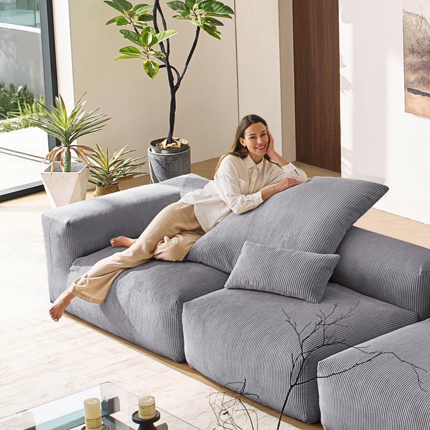 Modular Sofa - Mellow Closed Sectional - MC - Mario Capasa