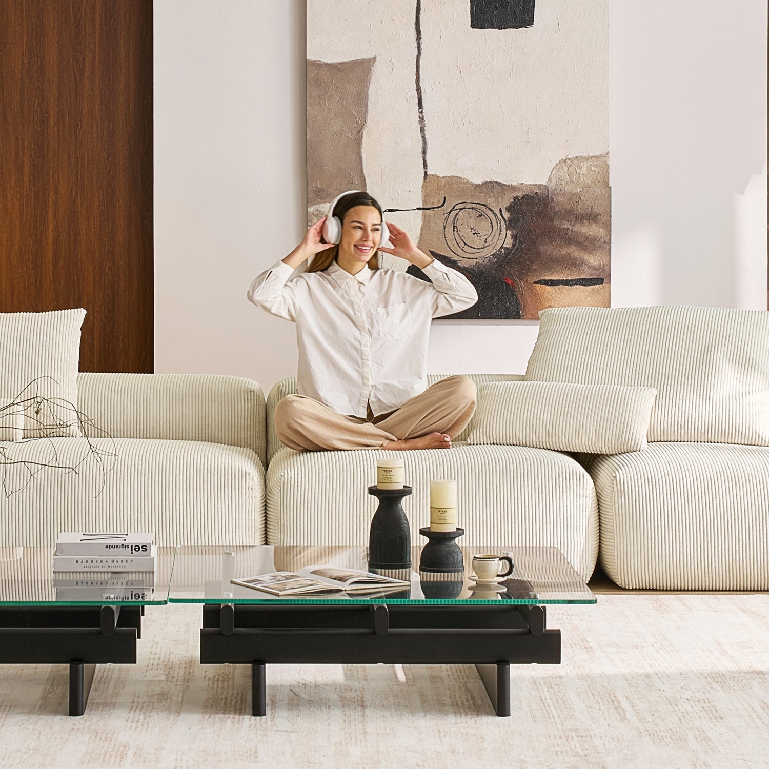 Modular Sofa - Mellow Closed Sectional - MC - Mario Capasa
