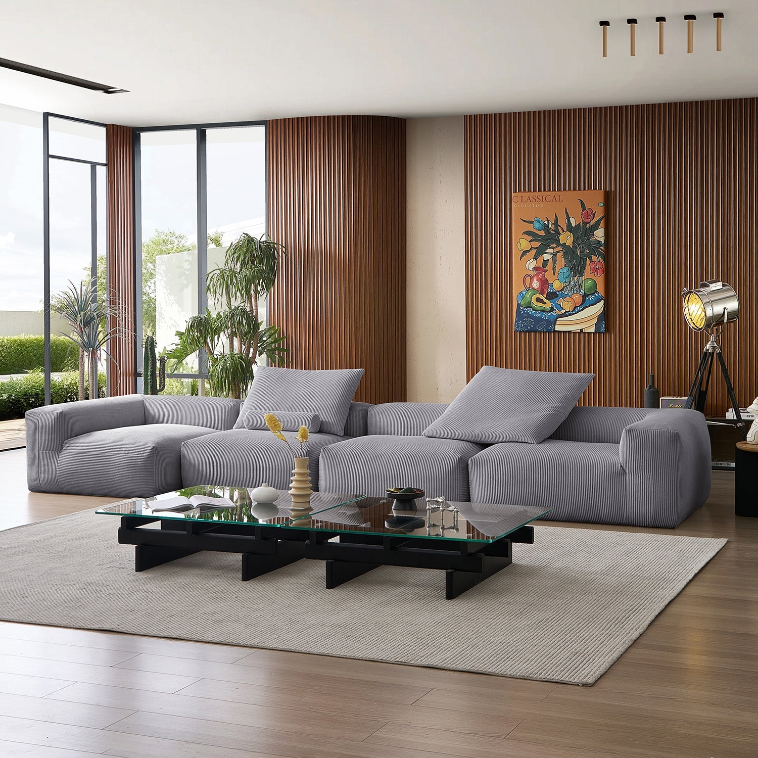 Modular Sofa - Mellow Closed Sectional - MC - Mario Capasa