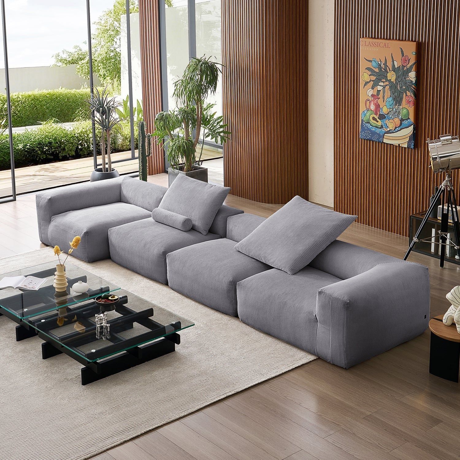 Modular Sofa - Mellow Closed Sectional - MC - Mario Capasa