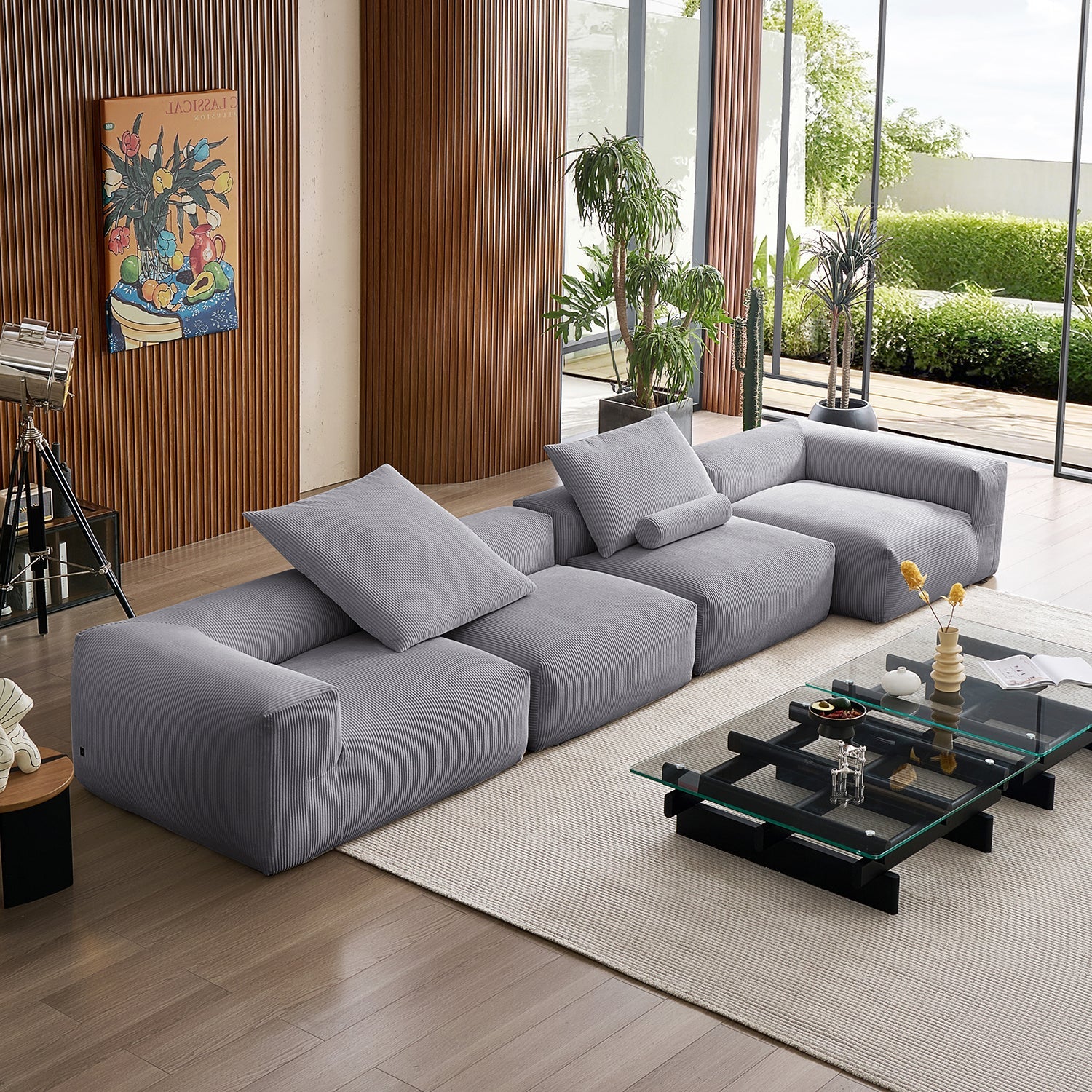 Modular Sofa - Mellow Closed Sectional - MC - Mario Capasa