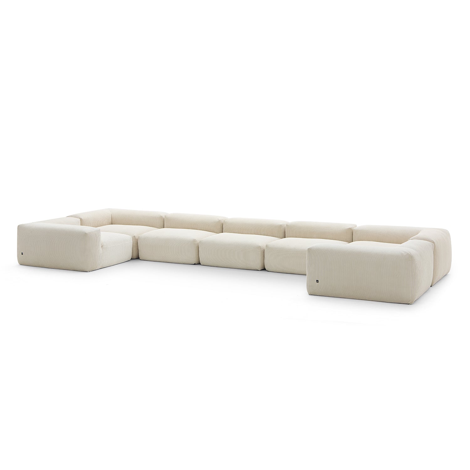 Modular Sofa - Mellow Closed U Sectional - MC - Mario Capasa