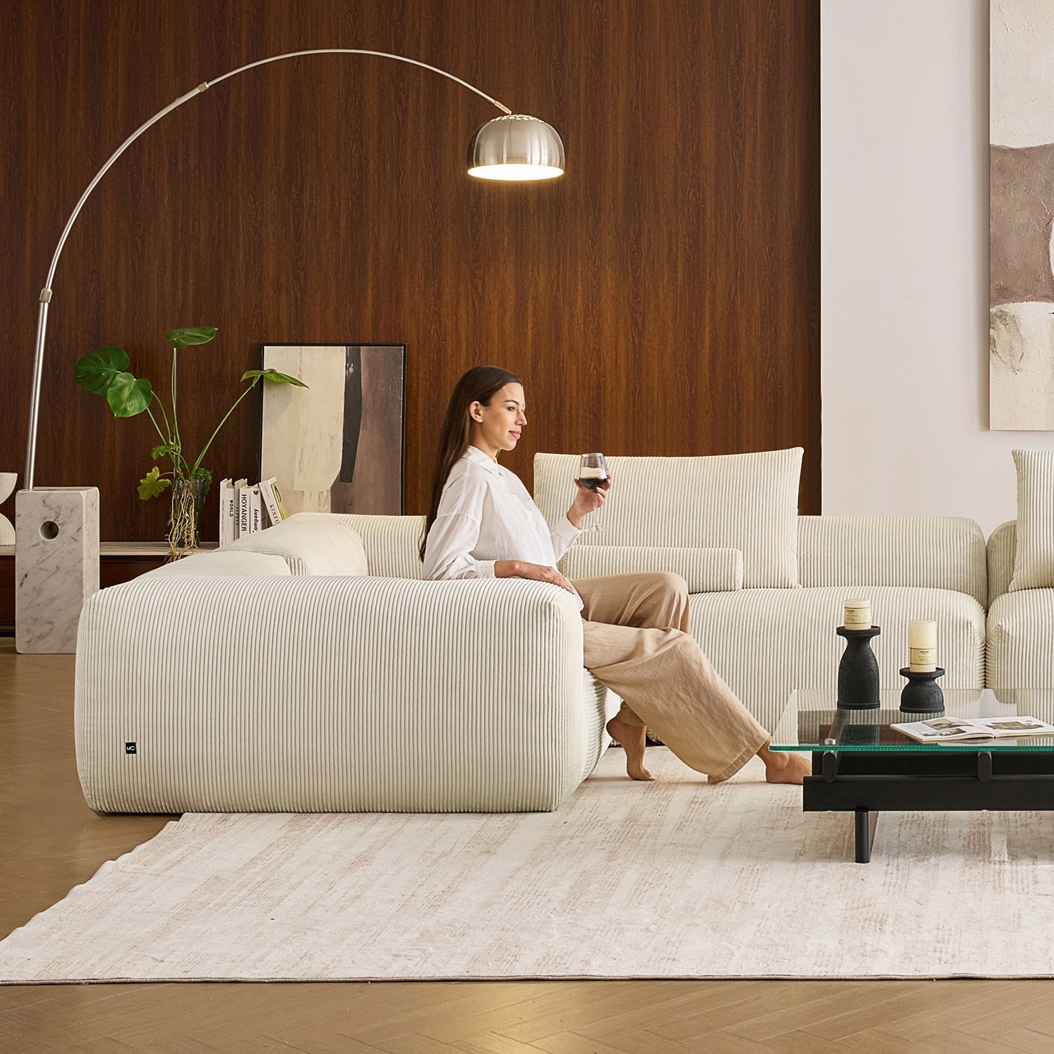 Modular Sofa - Mellow Closed U Sectional - MC - Mario Capasa