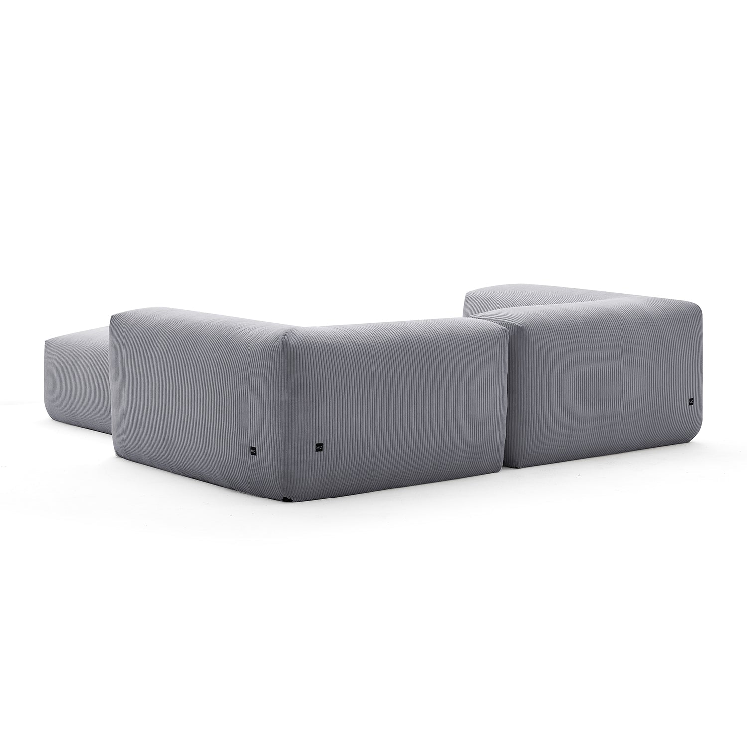Modular Sofa - Mellow Extra Deep Sectional with Ottoman - MC - Mario Capasa