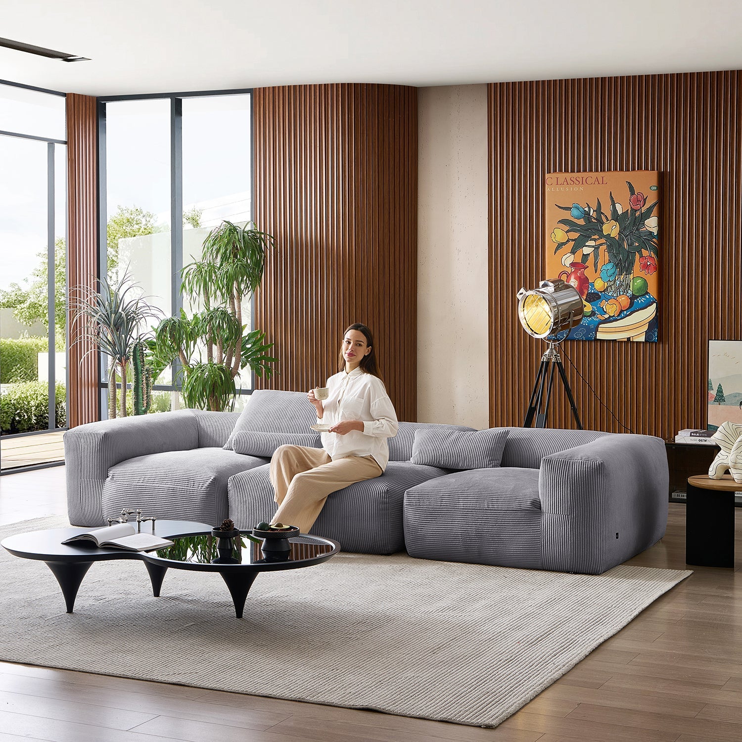 Modular Sofa - Mellow Extra Deep Sofa - MC - Mario Capasa