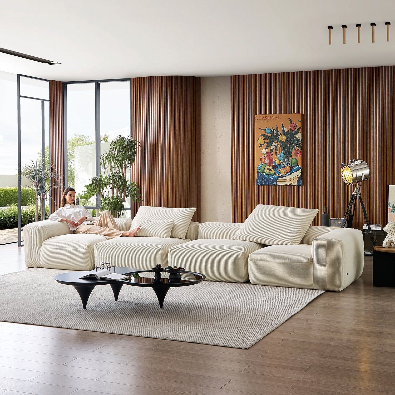 Modular Sofa - Mellow Extra Deep Sofa - MC - Mario Capasa
