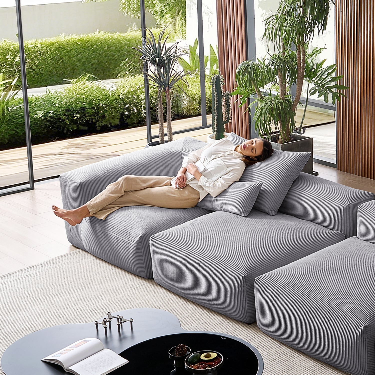Modular Sofa - Mellow Extra Deep Sofa - MC - Mario Capasa