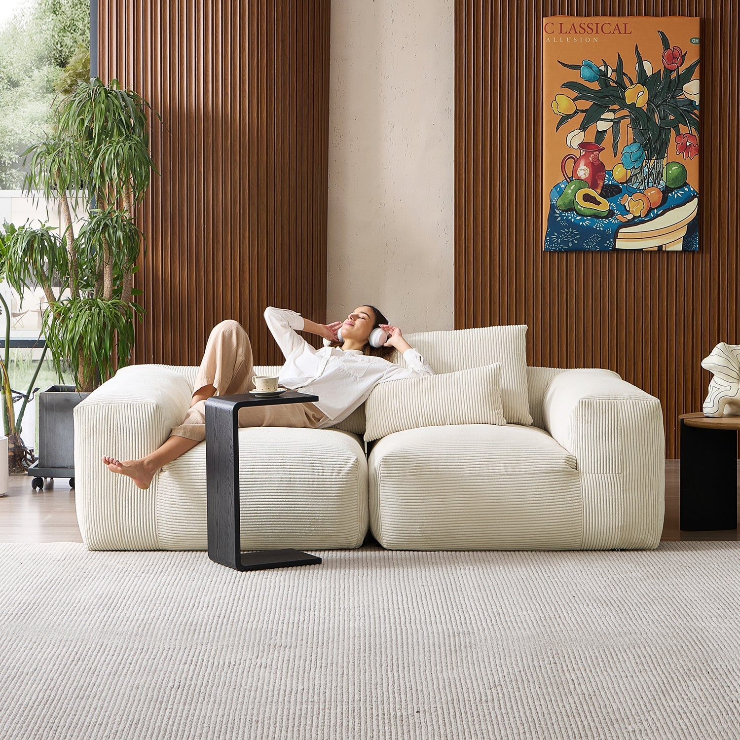 Modular Sofa - Mellow Extra Deep Sofa - MC - Mario Capasa