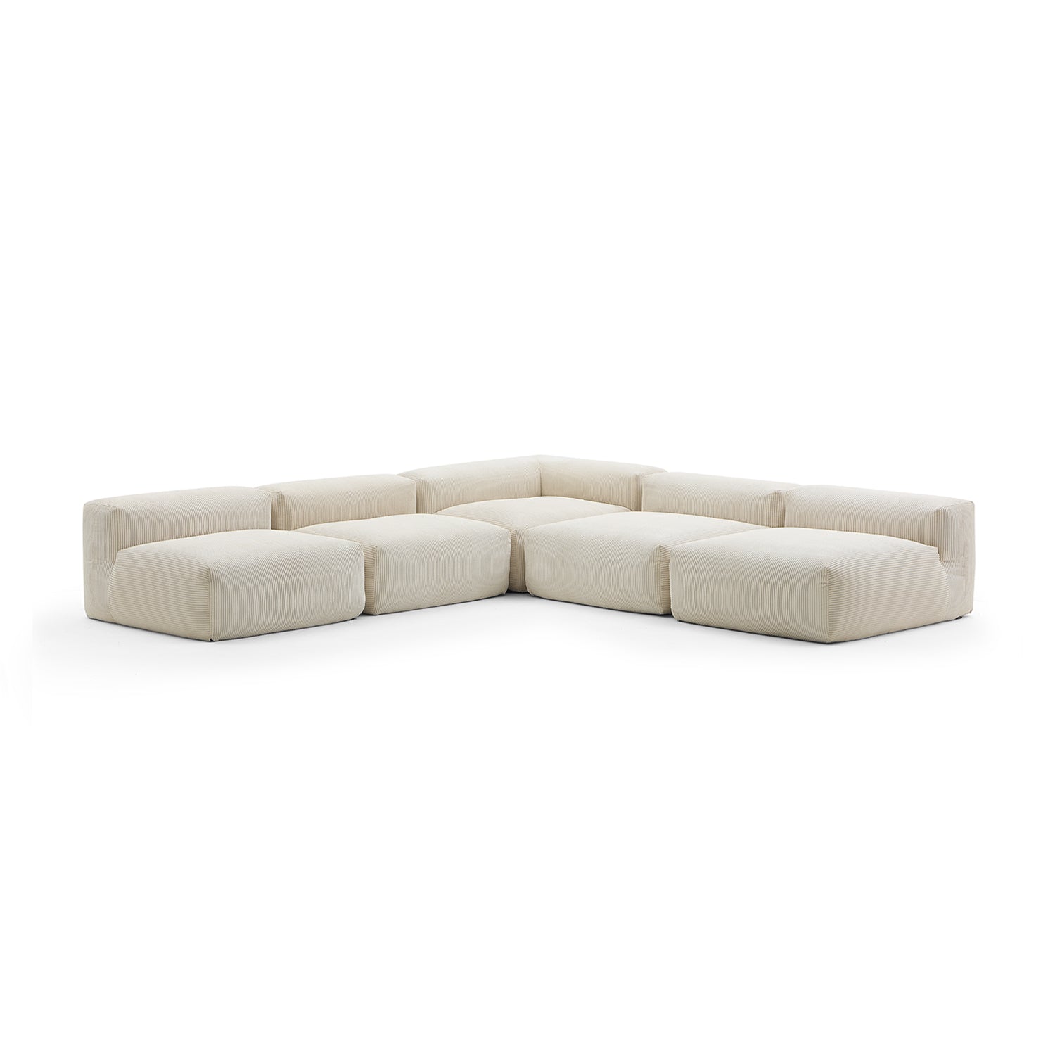 Modular Sofa - Mellow Open L Sectional - MC - Mario Capasa