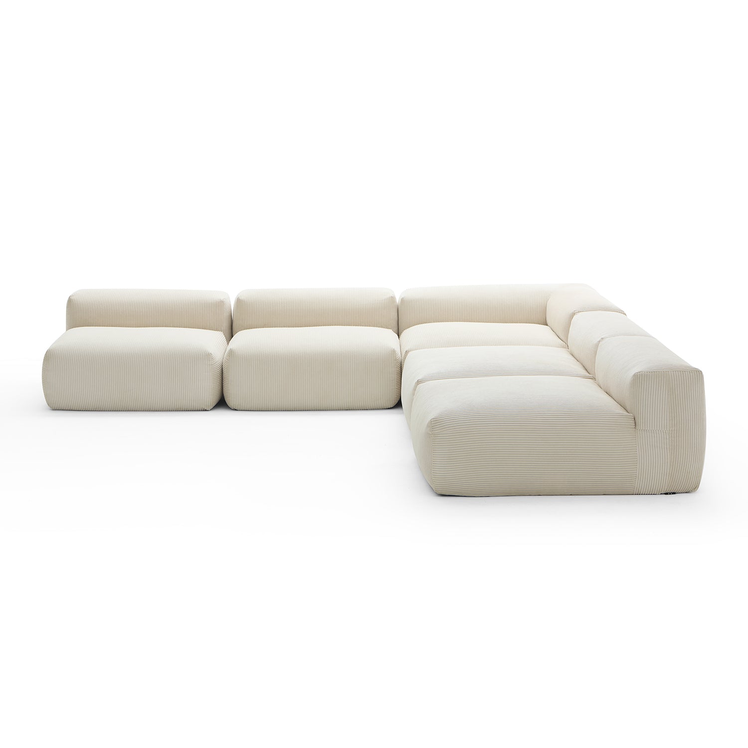 Modular Sofa - Mellow Open L Sectional - MC - Mario Capasa