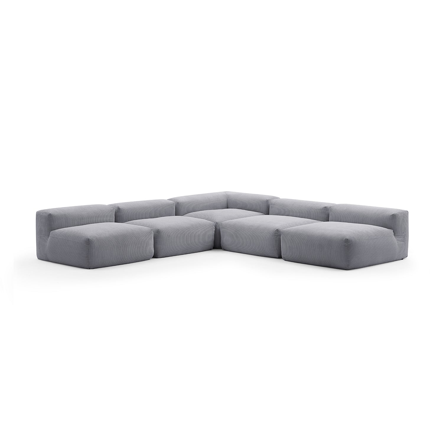 Modular Sofa - Mellow Open L Sectional - MC - Mario Capasa