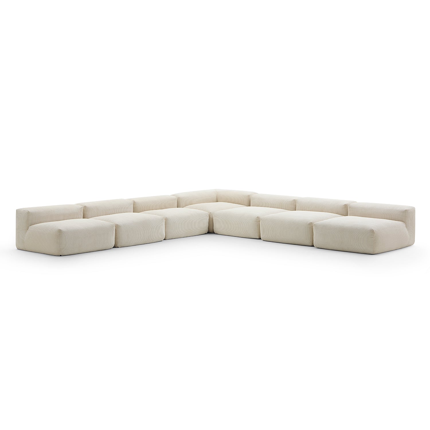 Modular Sofa - Mellow Open L Sectional - MC - Mario Capasa