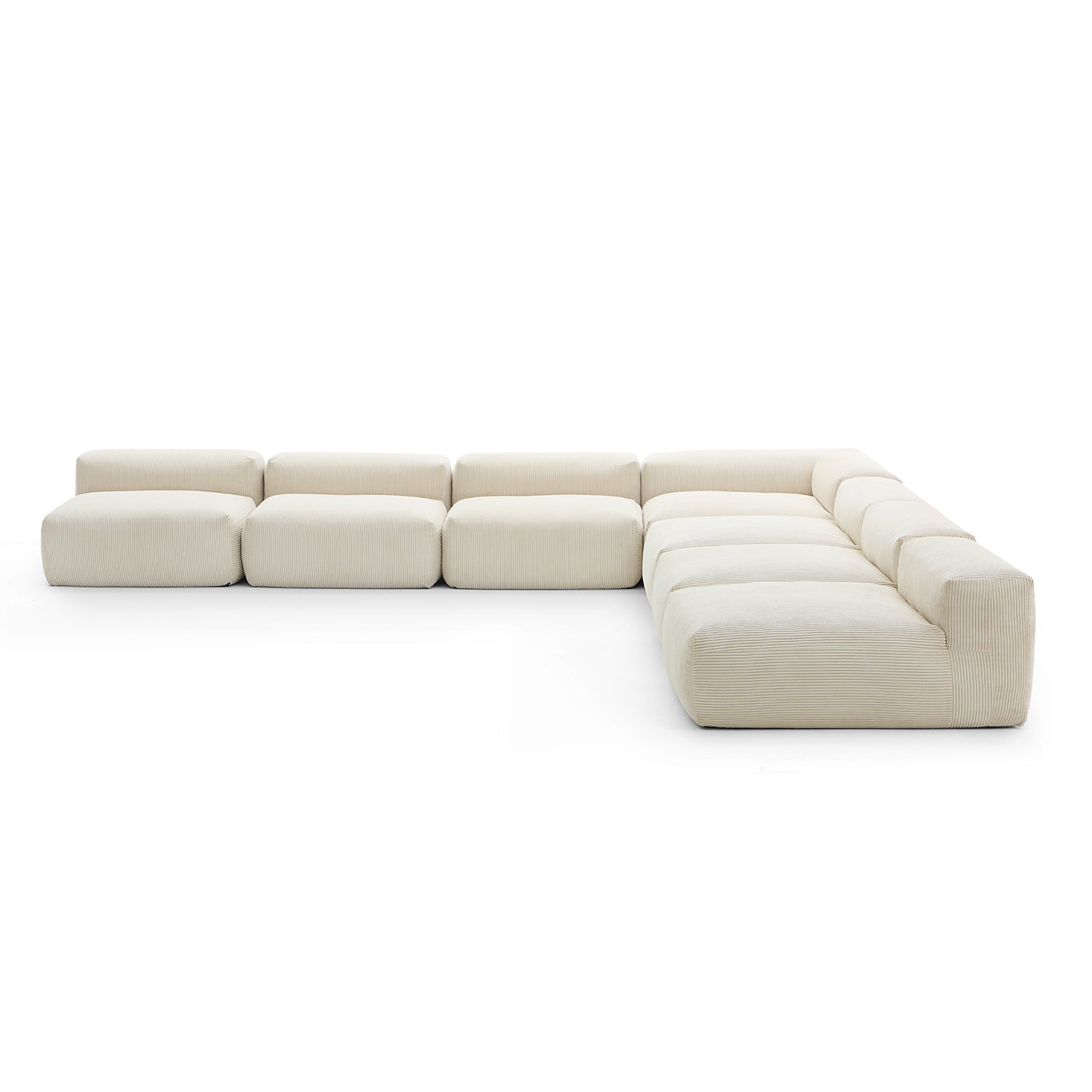 Modular Sofa - Mellow Open L Sectional - MC - Mario Capasa