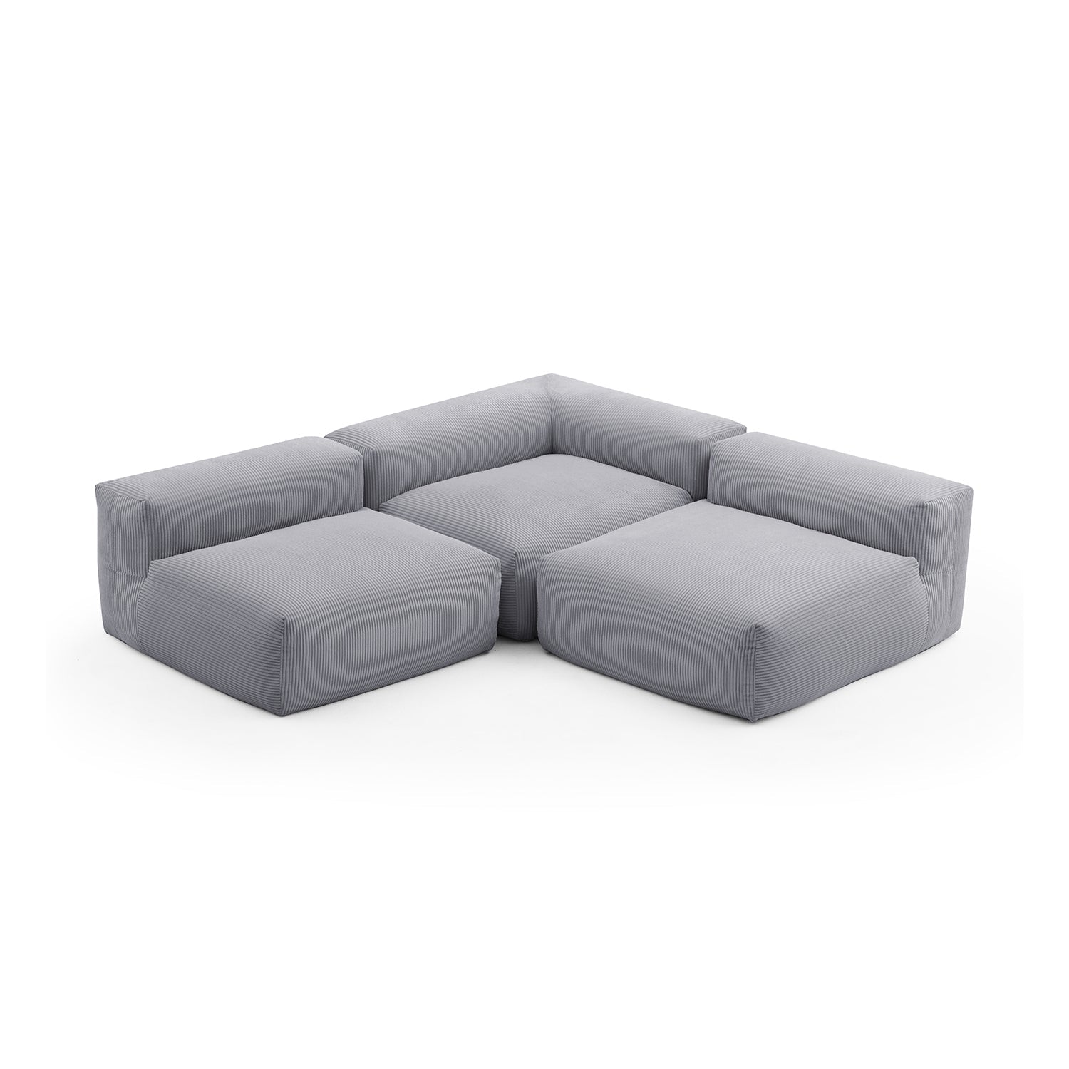 Modular Sofa - Mellow Open L Sectional - MC - Mario Capasa