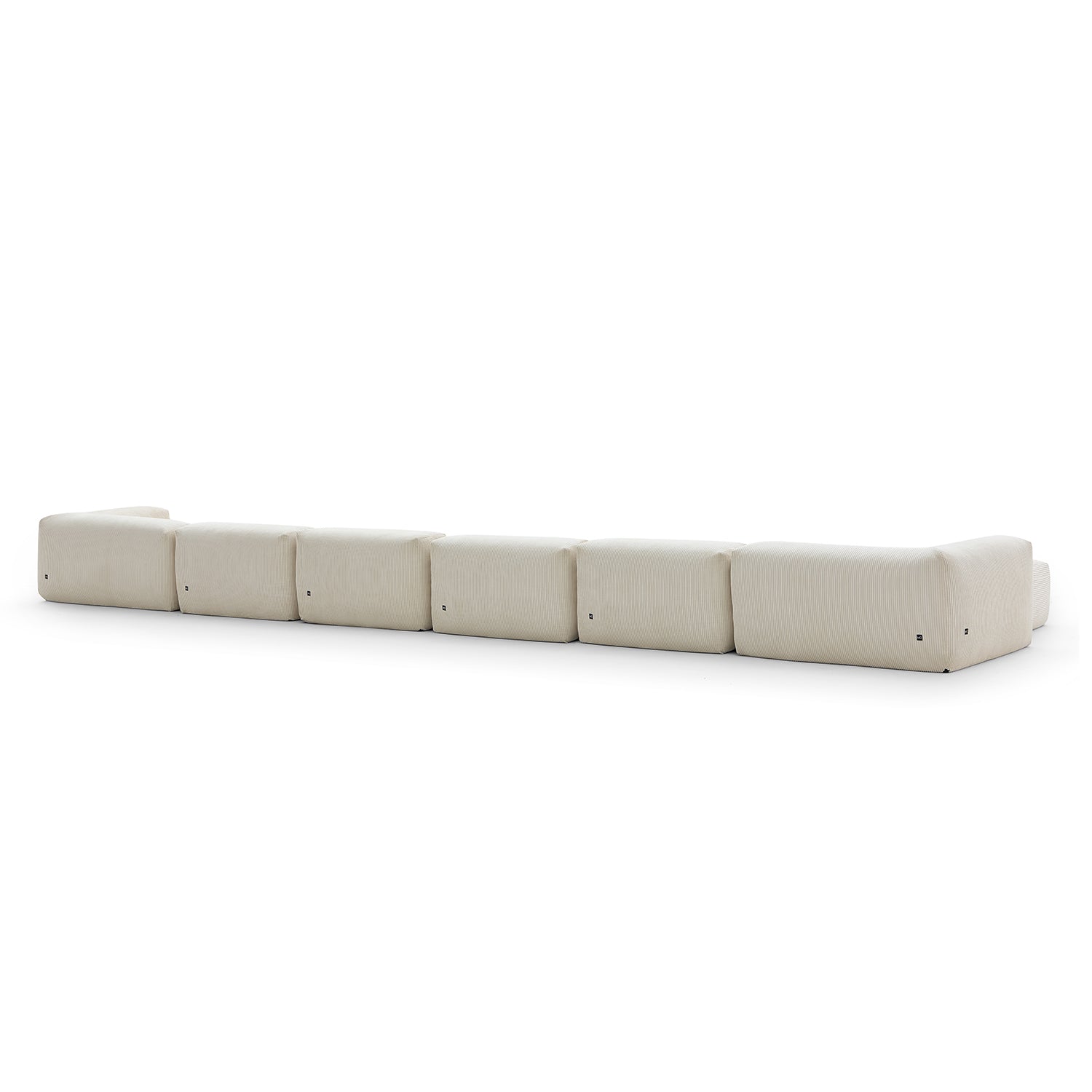 Modular Sofa - Mellow Sectional with Ottoman - MC - Mario Capasa