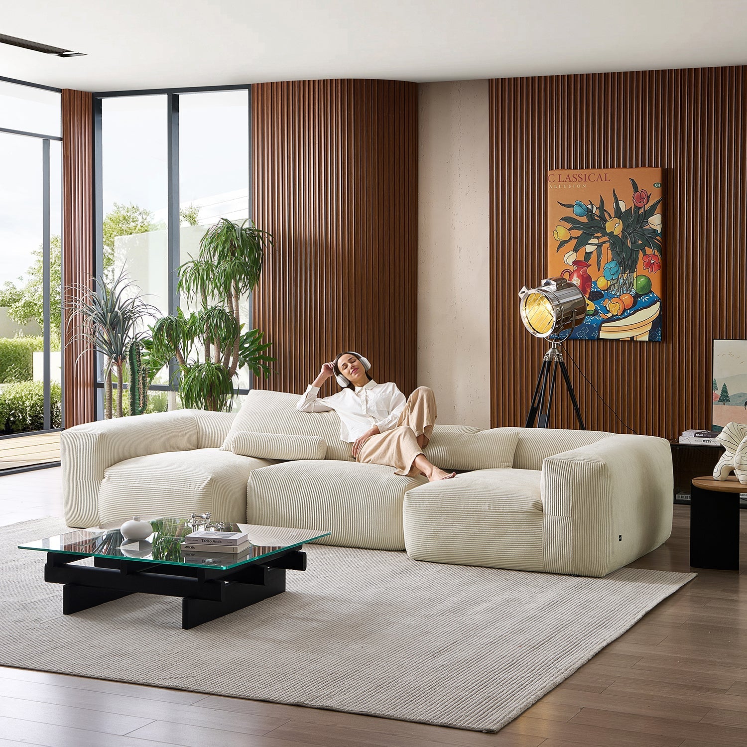 Modular Sofa - Mellow U Sectional - MC - Mario Capasa