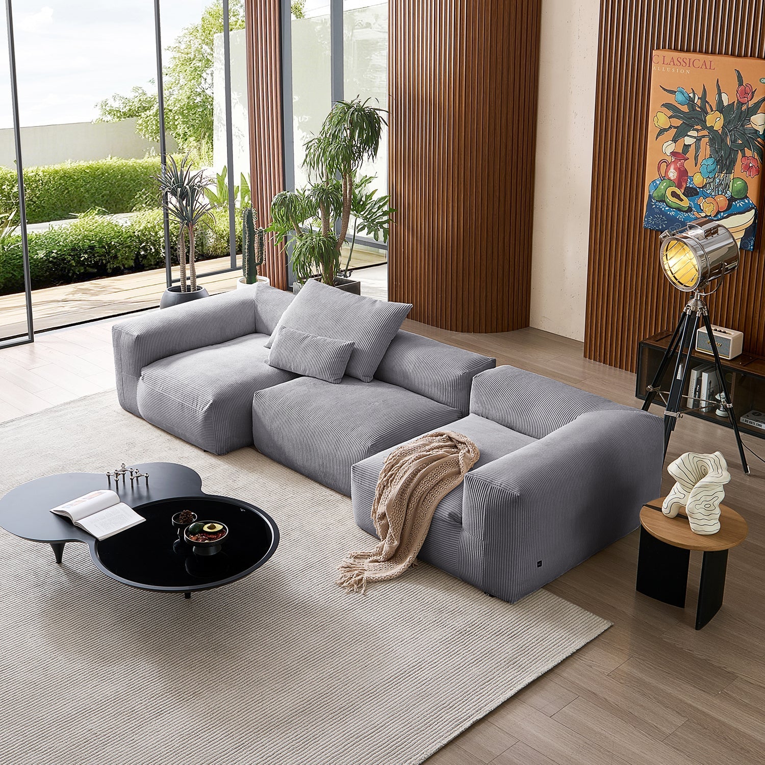 Modular Sofa - Mellow U Sectional - MC - Mario Capasa