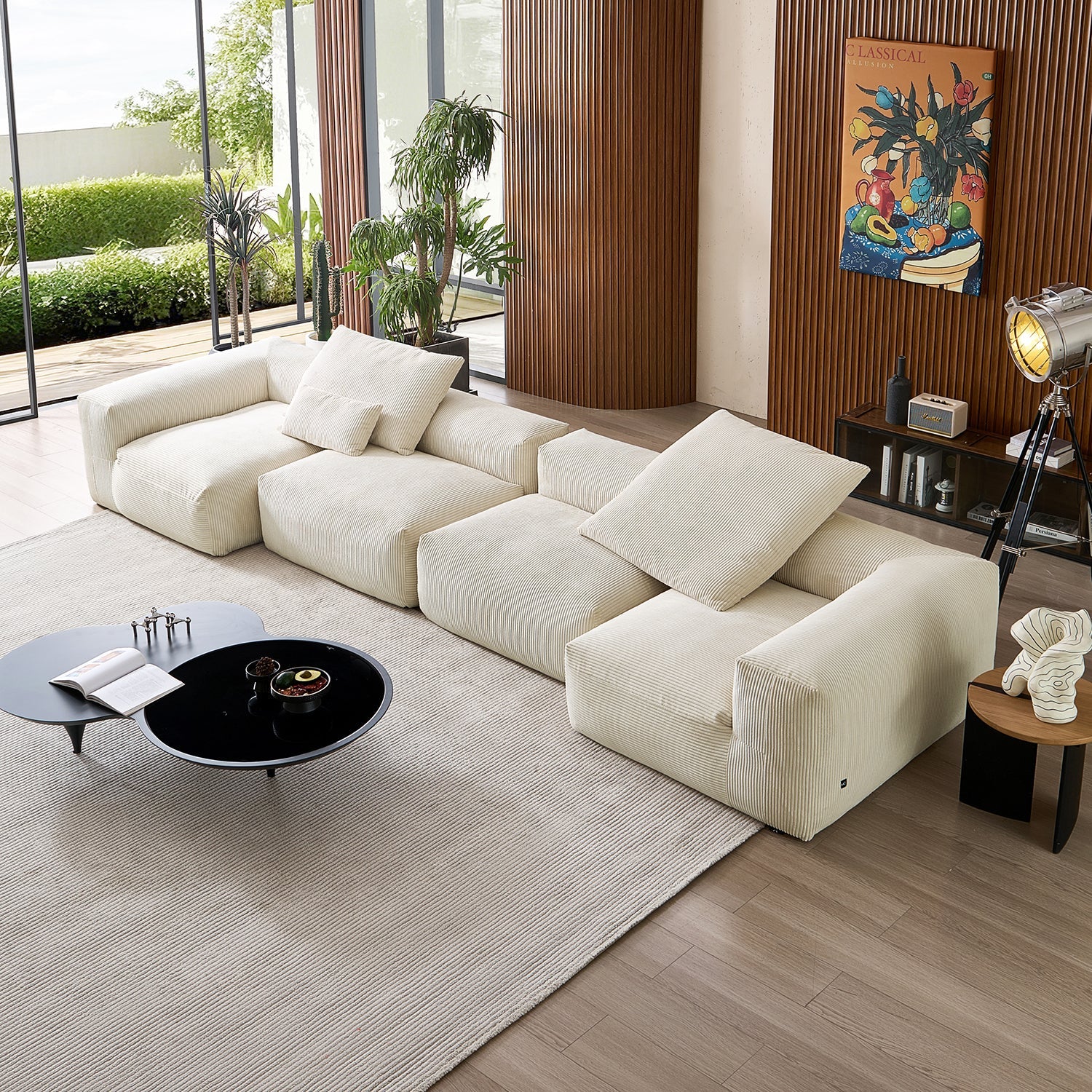 Modular Sofa - Mellow U Sectional - MC - Mario Capasa