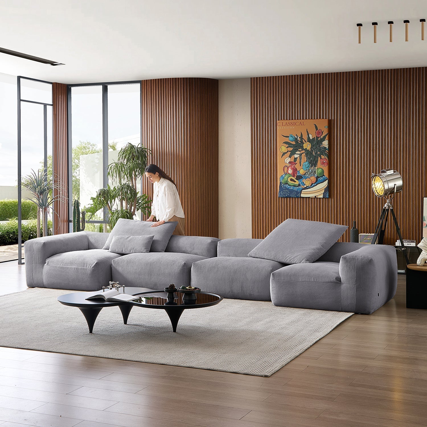 Modular Sofa - Mellow U Sectional - MC - Mario Capasa