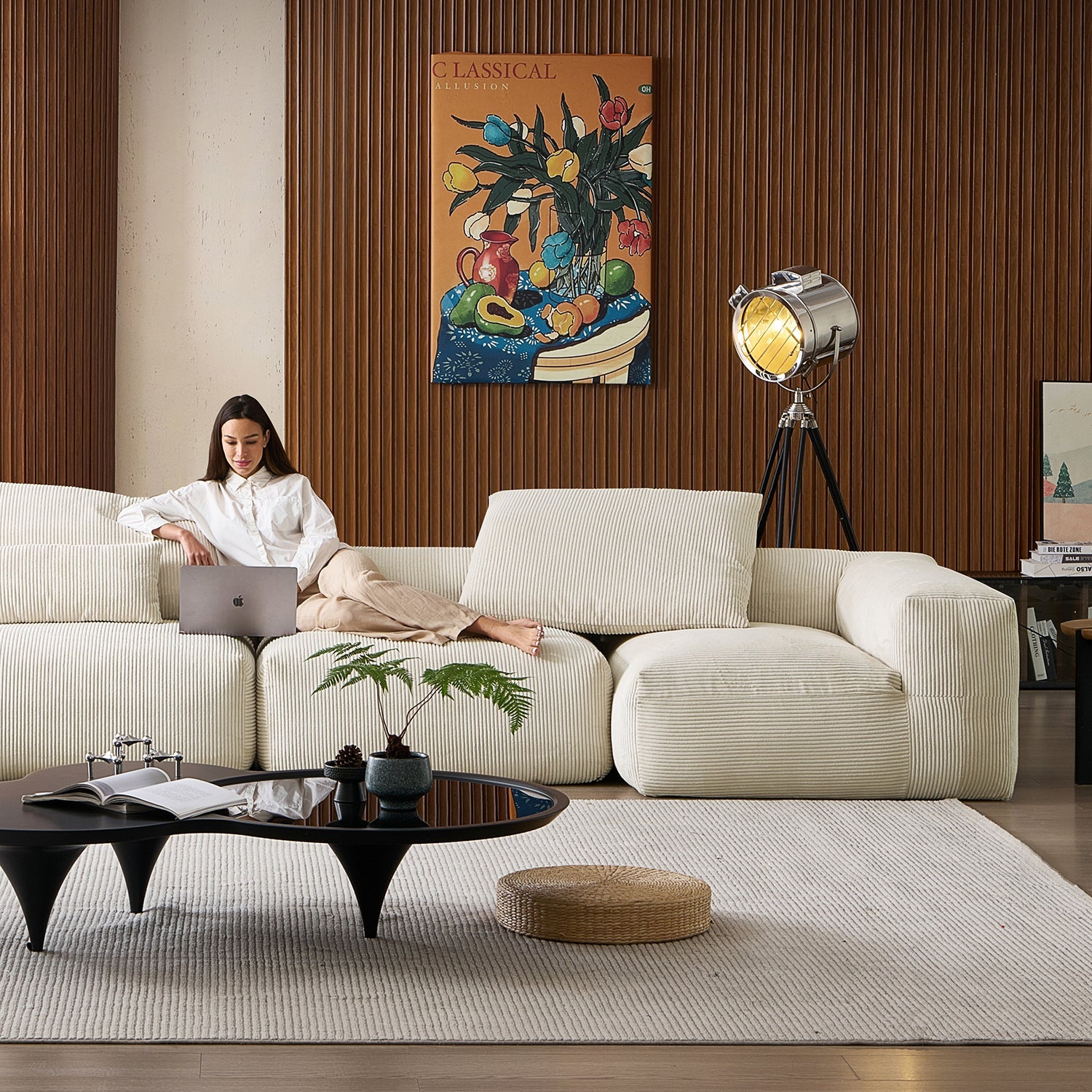 Modular Sofa - Mellow U Sectional - MC - Mario Capasa