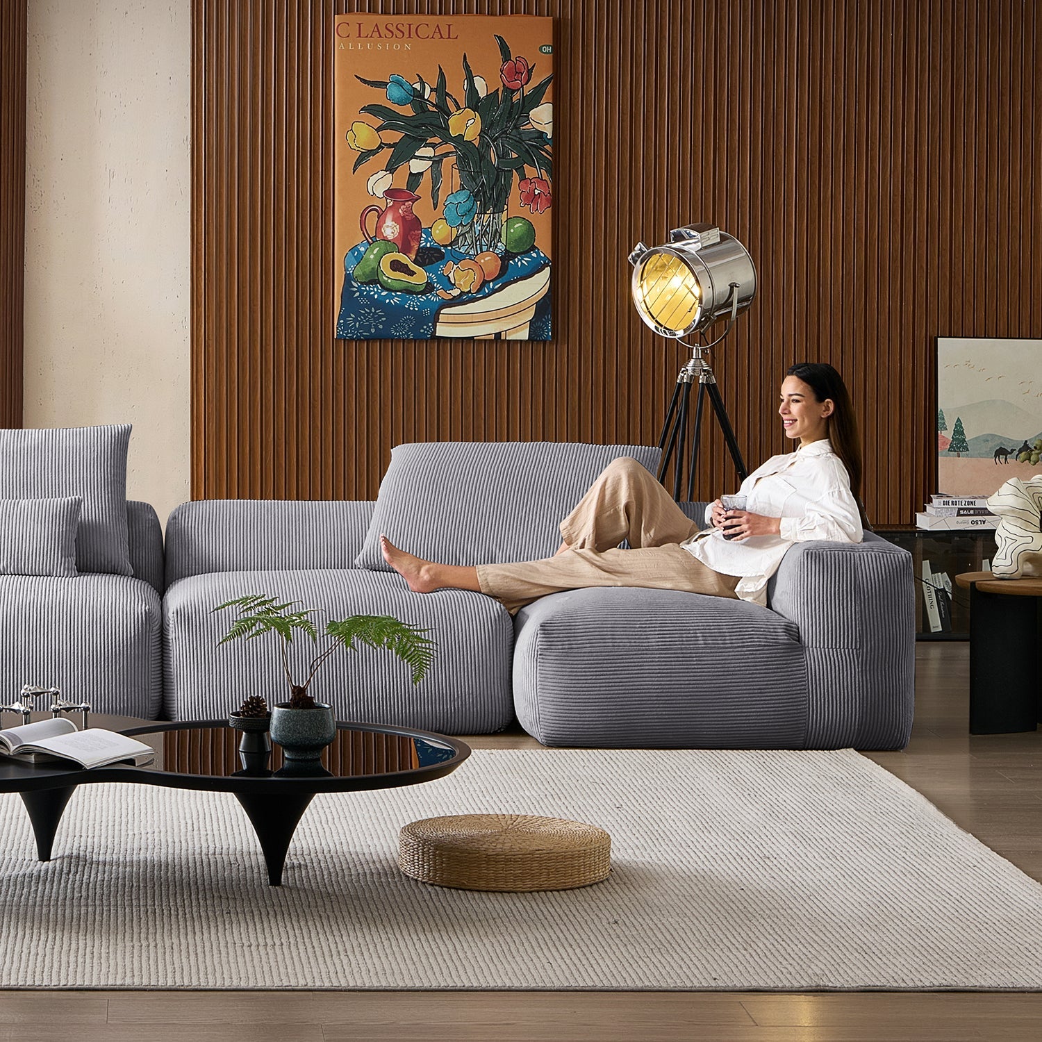 Modular Sofa - Mellow U Sectional - MC - Mario Capasa