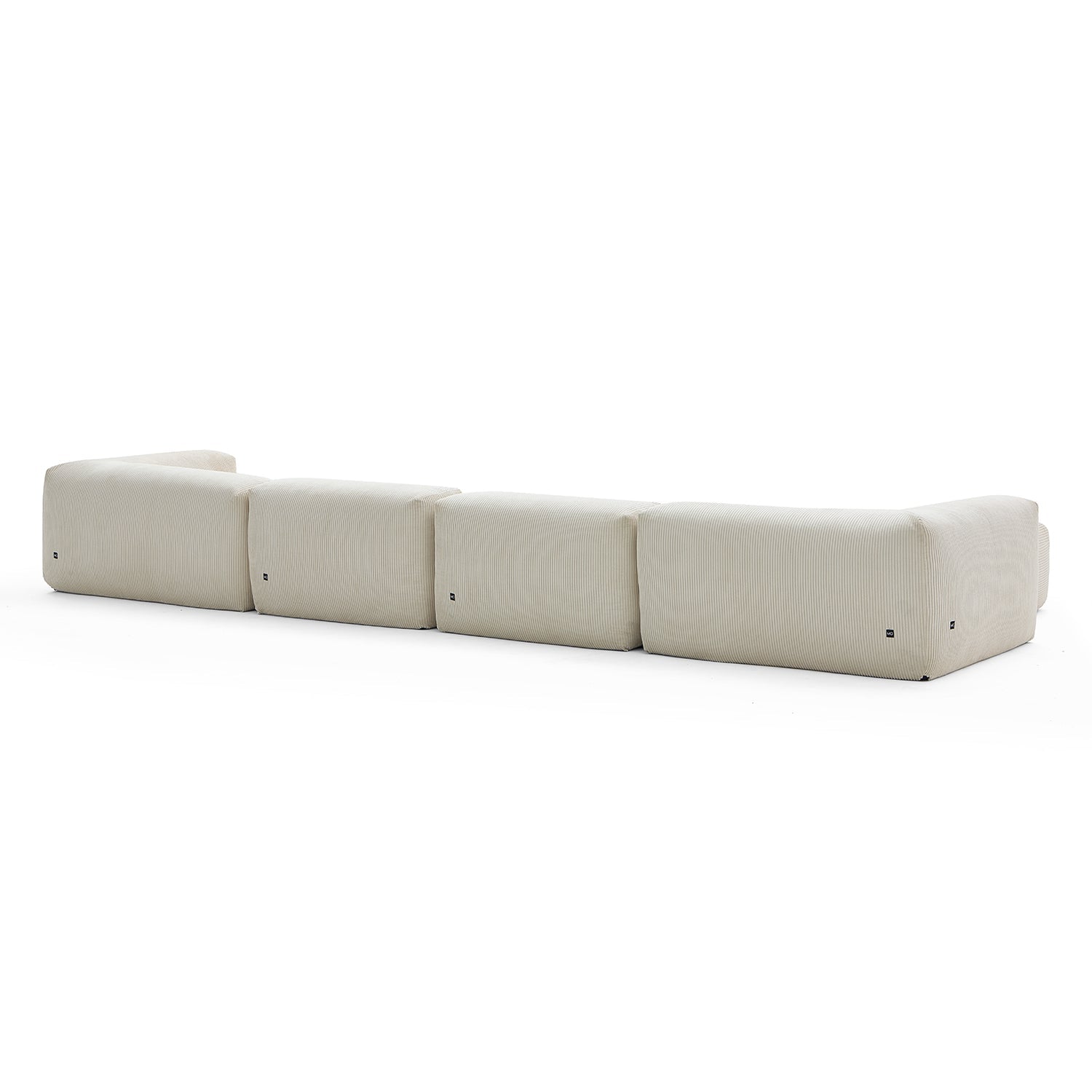 Modular Sofa - Mellow U Sectional with Ottoman - MC - Mario Capasa