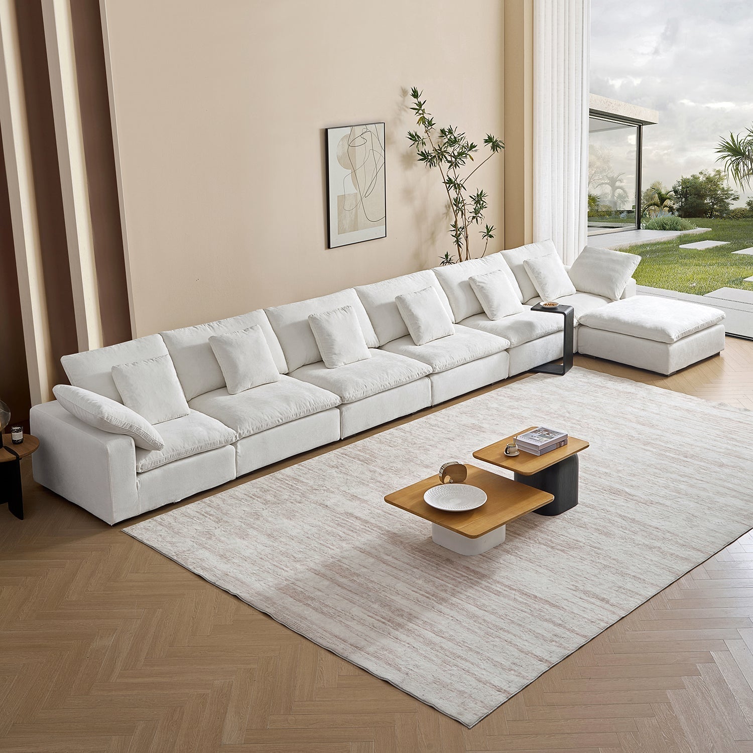 sectional - Hyperfoam Tivoli Cloud Sectional - MC - Mario Capasa