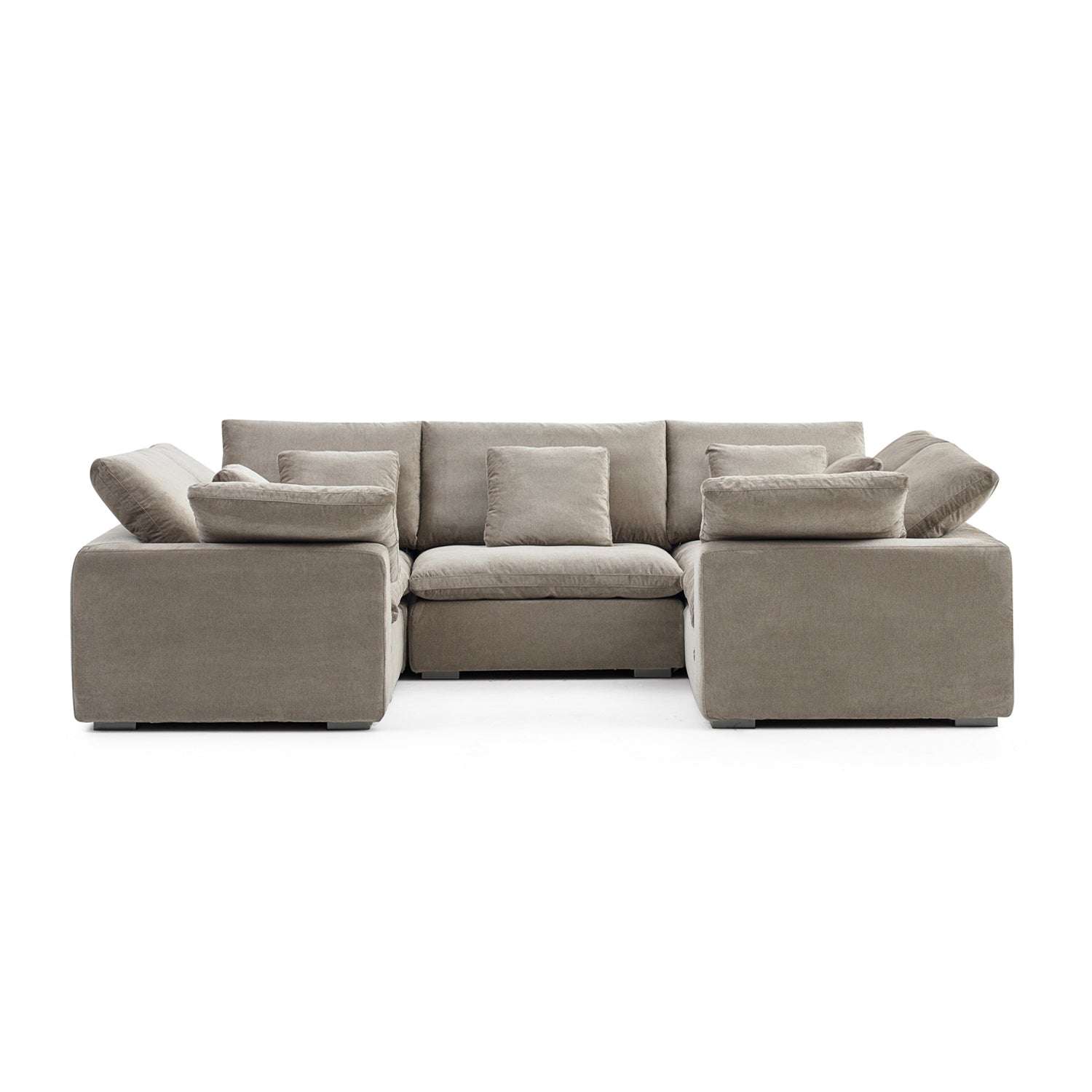 sectional - Tivoli Cloud U Closed Sectional - MC - Mario Capasa